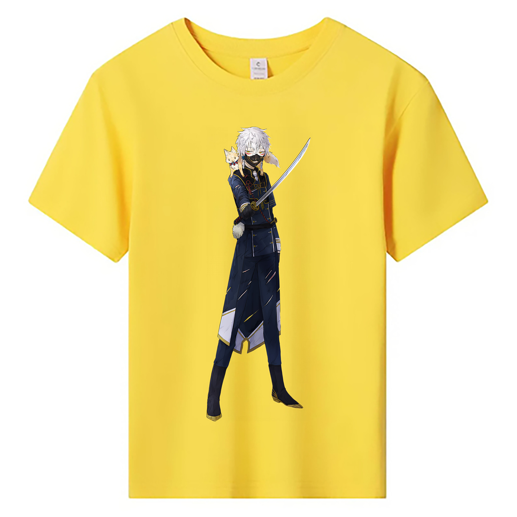 （画像用） 刀剣乱舞 Touken Ranbu 綿100％キッズTシャツ（フロントプリント）