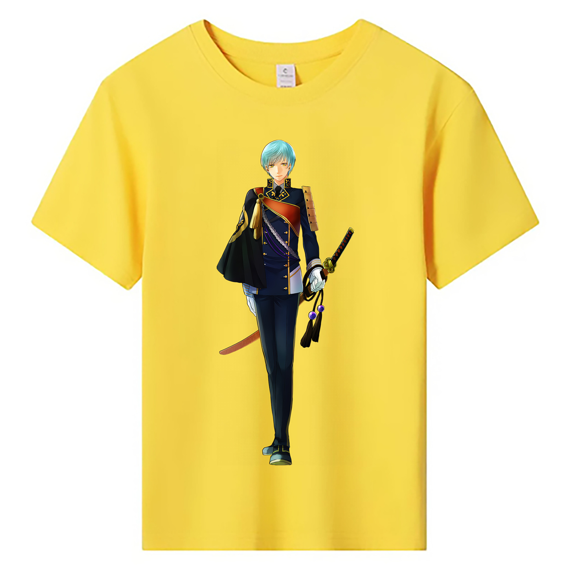 （画像用） 刀剣乱舞 Touken Ranbu 綿100％キッズTシャツ（フロントプリント）