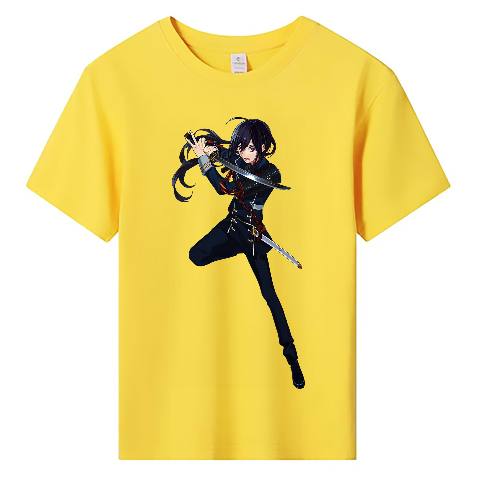 （画像用） 刀剣乱舞 Touken Ranbu 綿100％キッズTシャツ（フロントプリント）