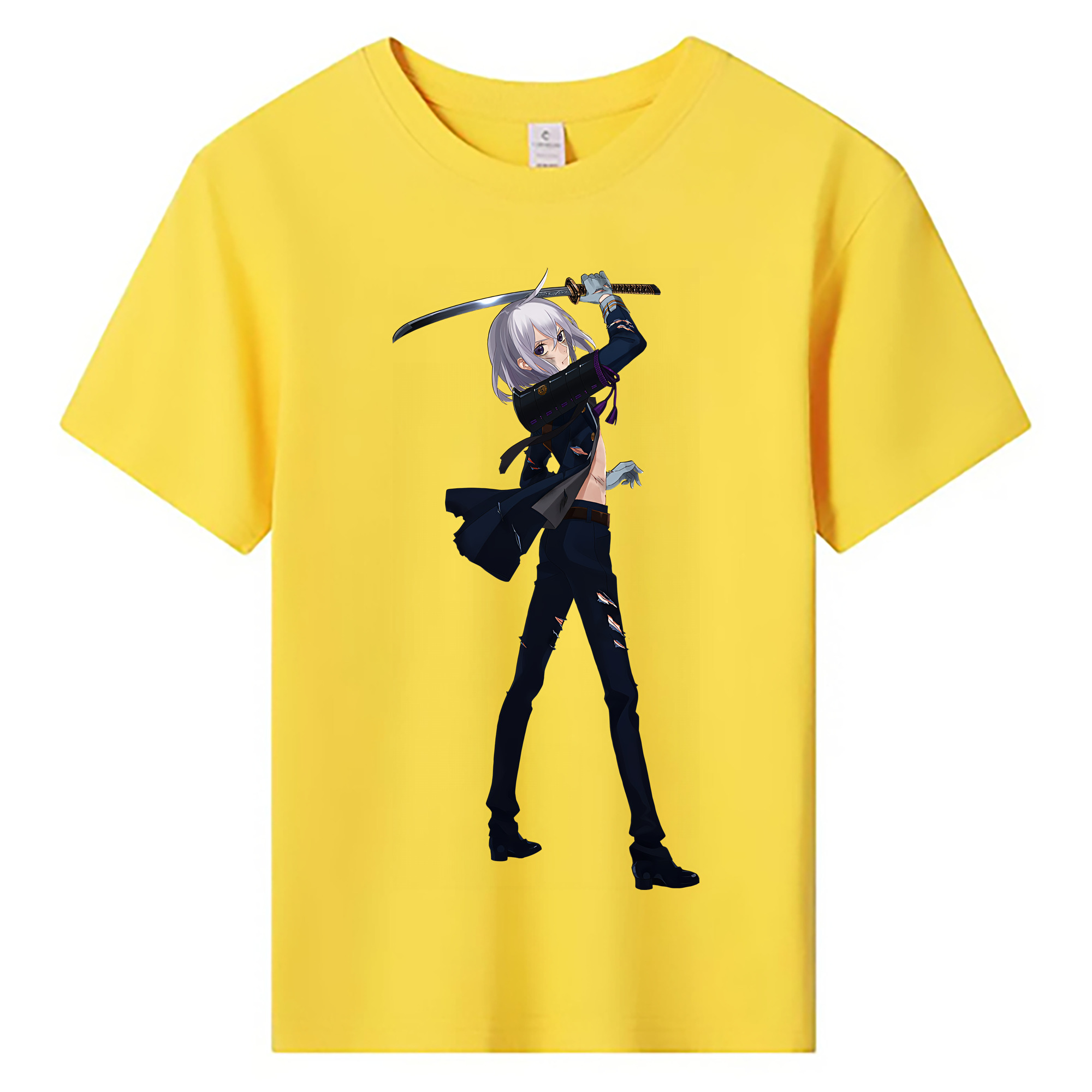 （画像用） 刀剣乱舞 Touken Ranbu 綿100％キッズTシャツ（フロントプリント）