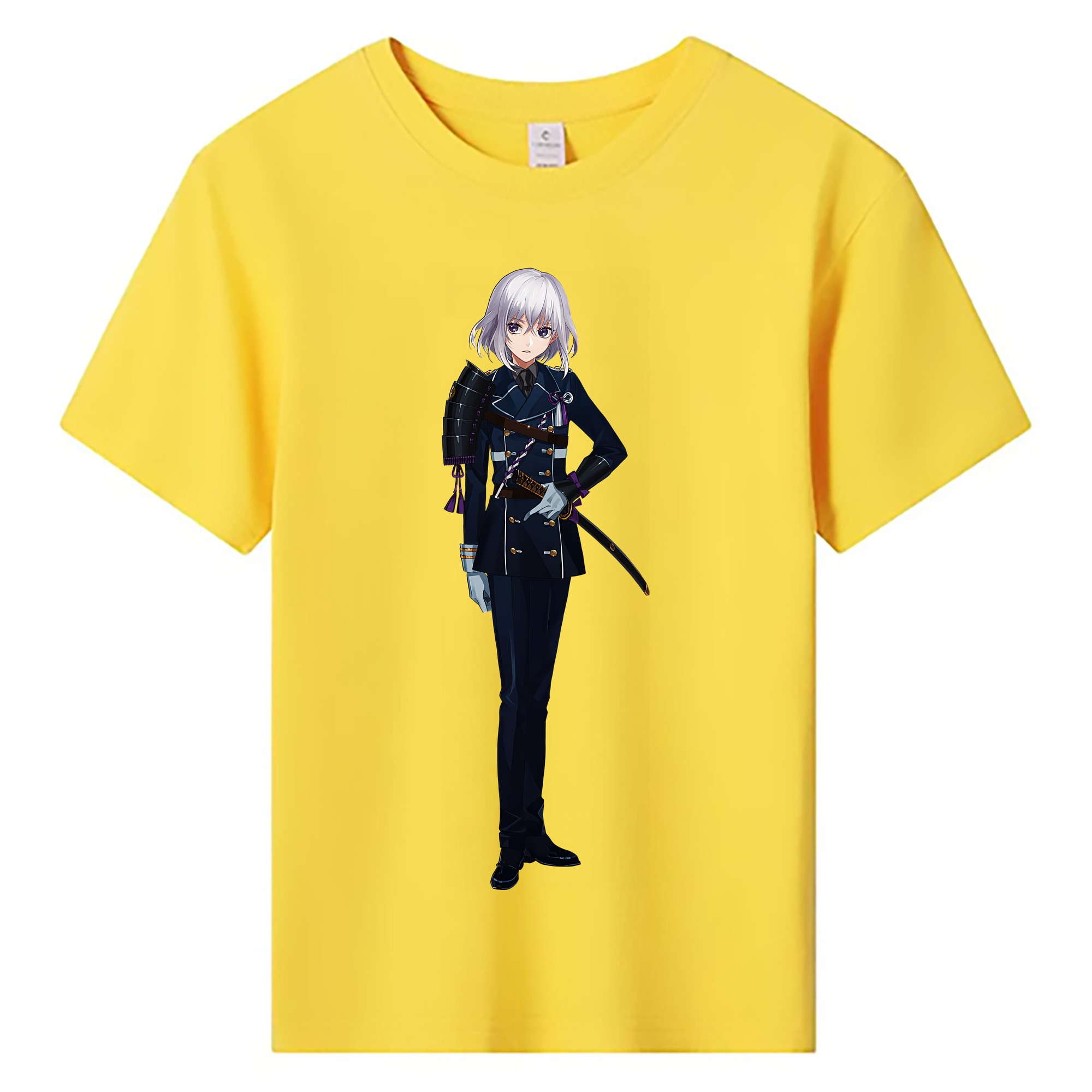 （画像用） 刀剣乱舞 Touken Ranbu 綿100％キッズTシャツ（フロントプリント）