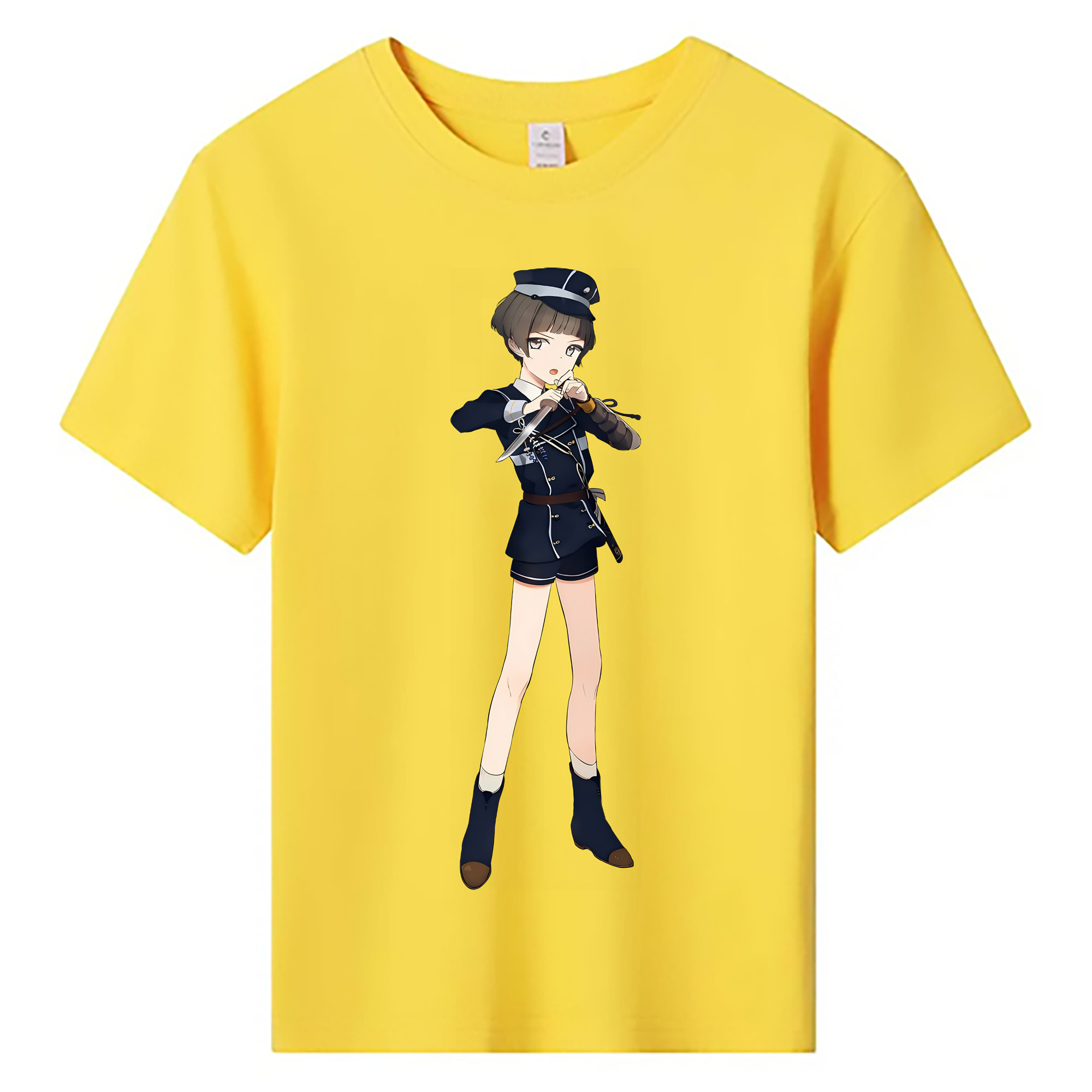 （画像用） 刀剣乱舞 Touken Ranbu 綿100％キッズTシャツ（フロントプリント）
