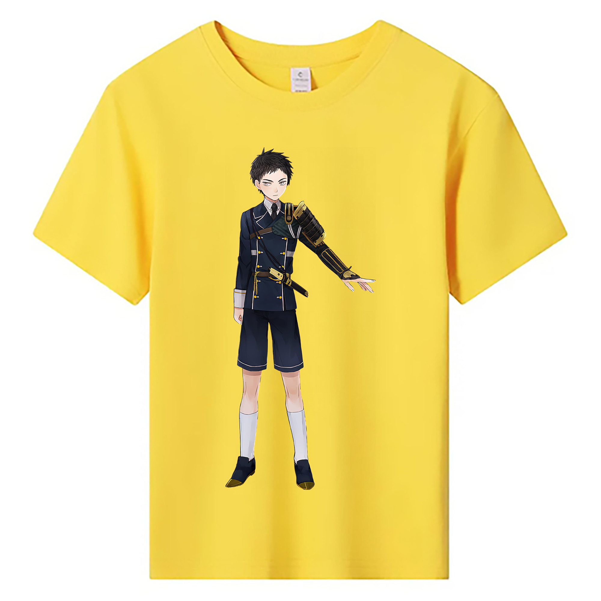 （画像用） 刀剣乱舞 Touken Ranbu 綿100％キッズTシャツ（フロントプリント）