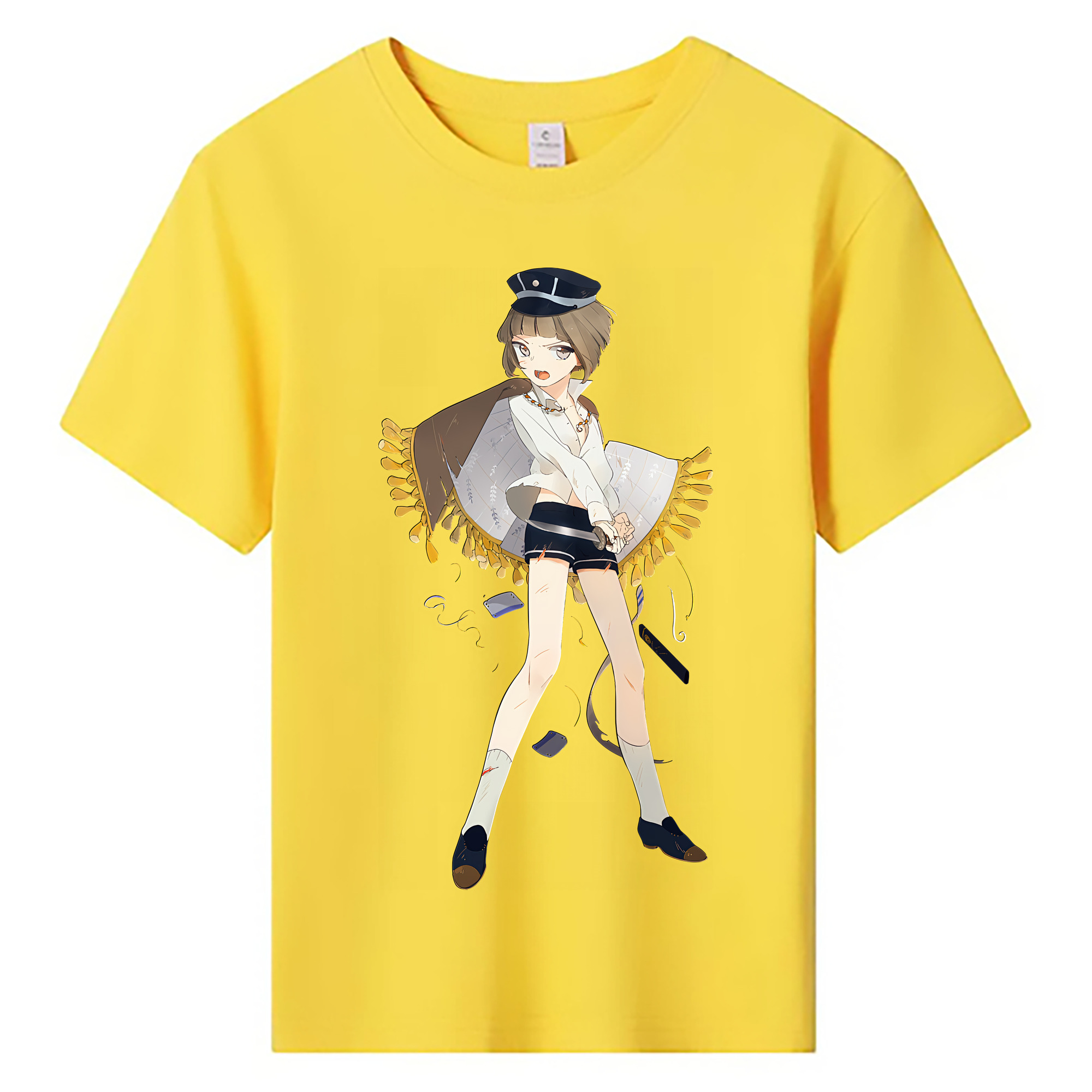 （画像用） 刀剣乱舞 Touken Ranbu 綿100％キッズTシャツ（フロントプリント）