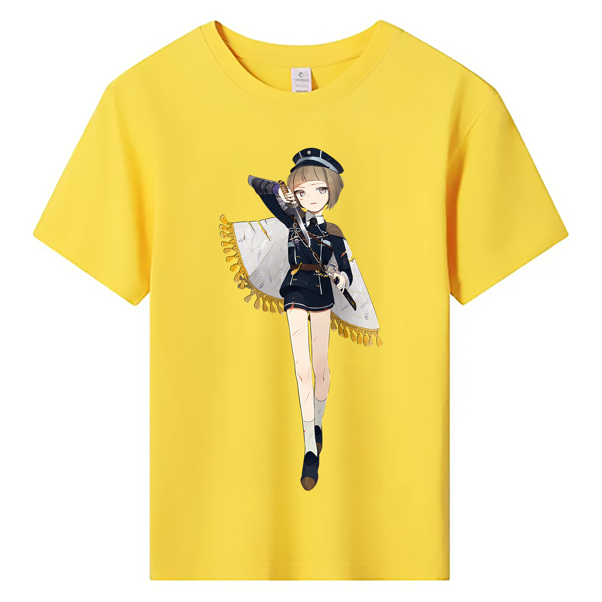 （画像用） 刀剣乱舞 Touken Ranbu 綿100％キッズTシャツ（フロントプリント）