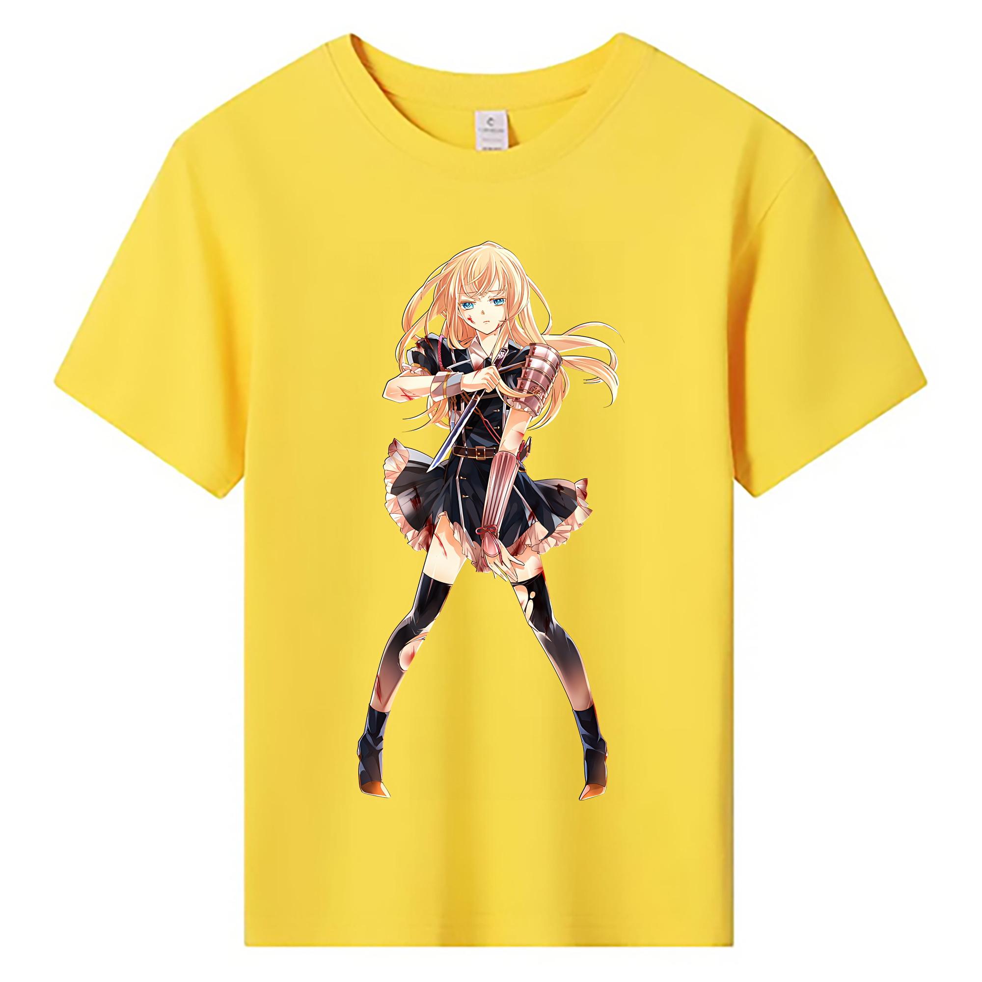 （画像用） 刀剣乱舞 Touken Ranbu 綿100％キッズTシャツ（フロントプリント）