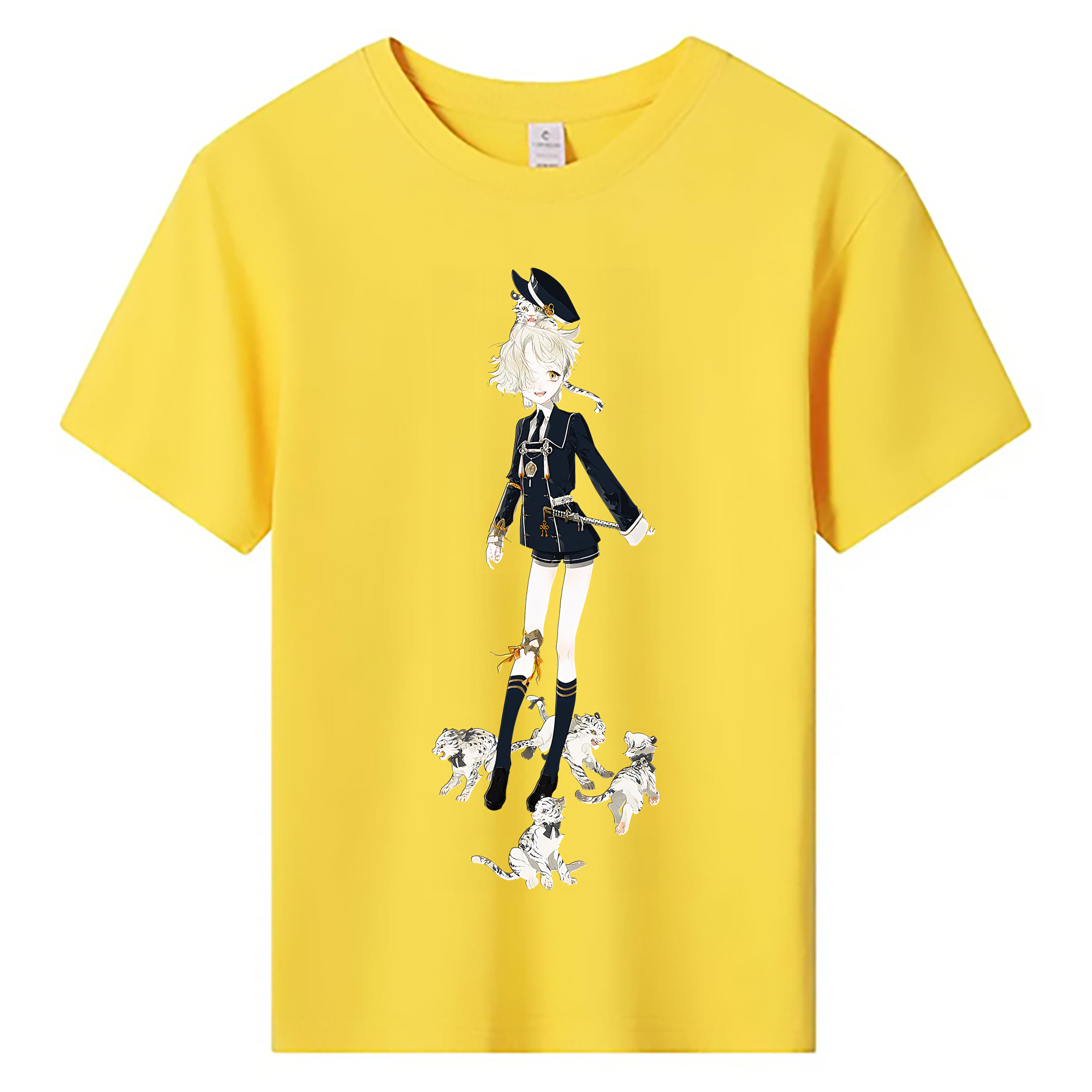 （画像用） 刀剣乱舞 Touken Ranbu 綿100％キッズTシャツ（フロントプリント）