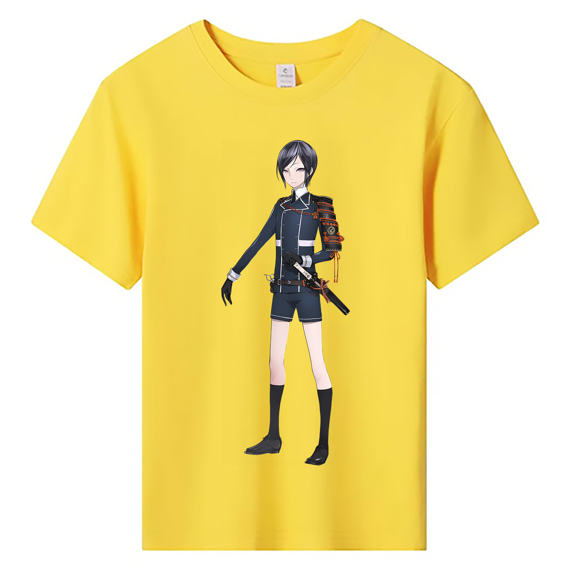 （画像用） 刀剣乱舞 Touken Ranbu 綿100％キッズTシャツ（フロントプリント）