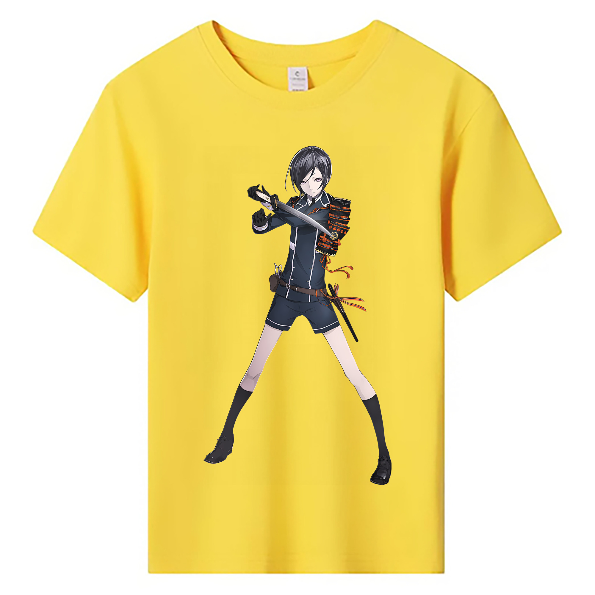 （画像用） 刀剣乱舞 Touken Ranbu 綿100％キッズTシャツ（フロントプリント）