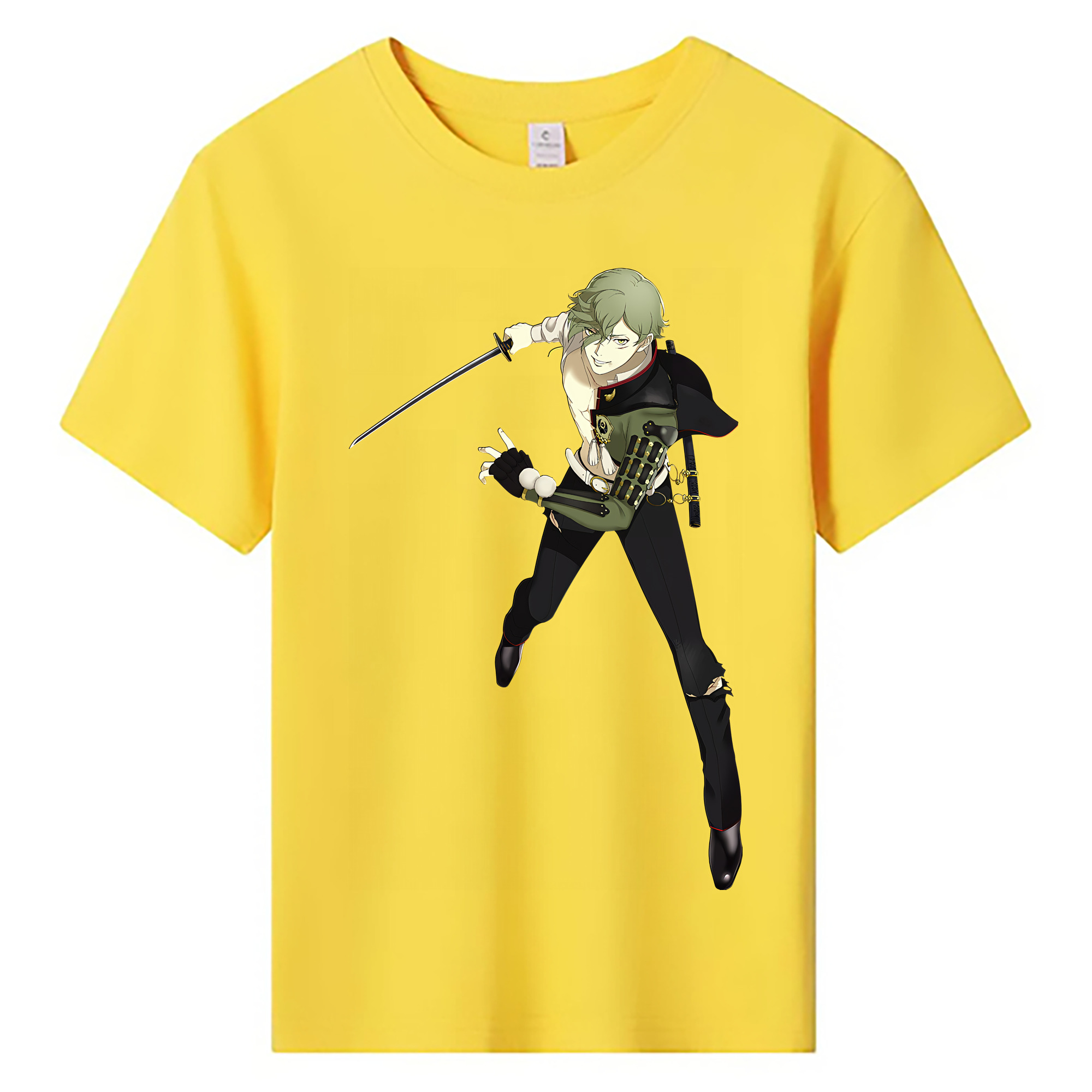 （画像用） 刀剣乱舞 Touken Ranbu 綿100％キッズTシャツ（フロントプリント）