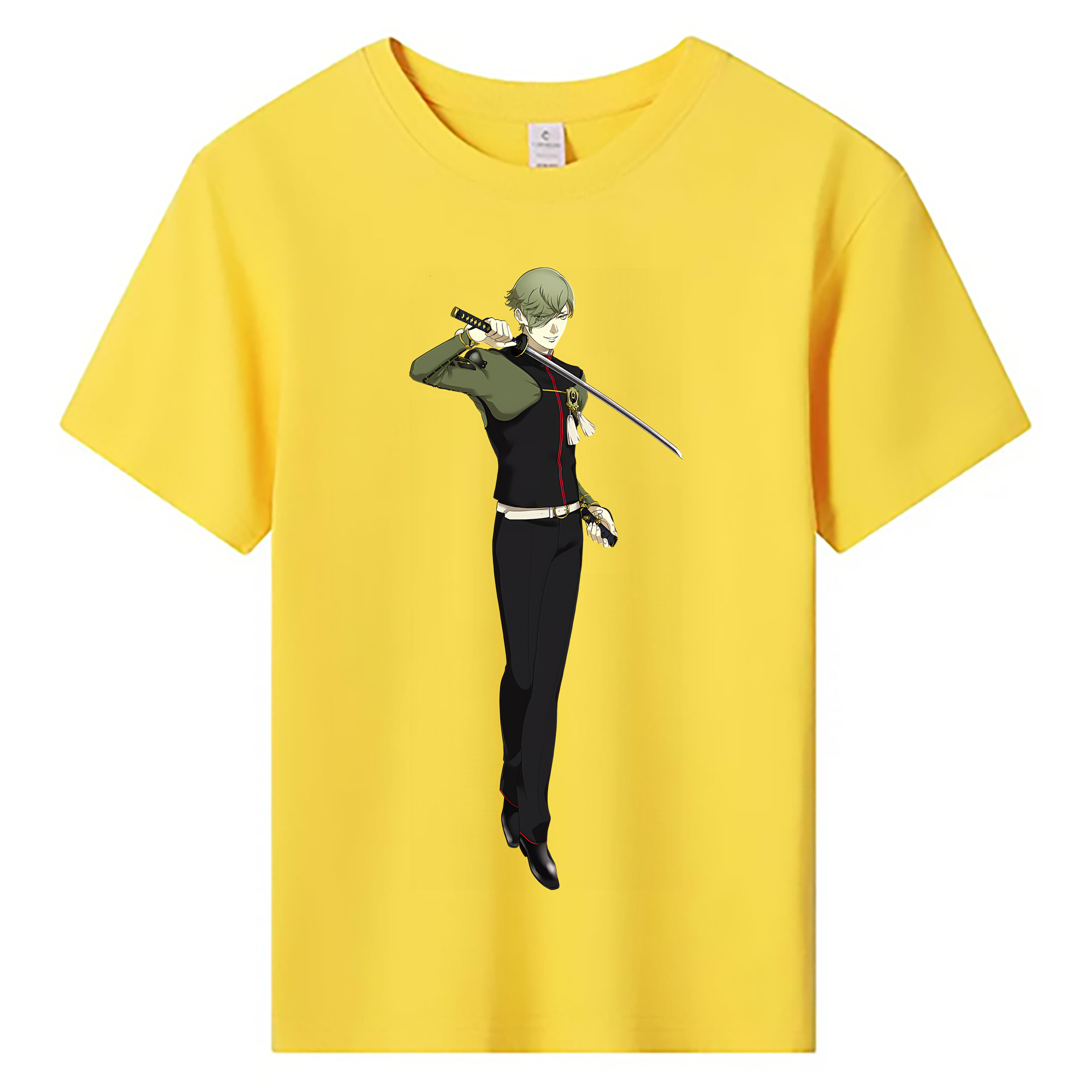 （画像用） 刀剣乱舞 Touken Ranbu 綿100％キッズTシャツ（フロントプリント）
