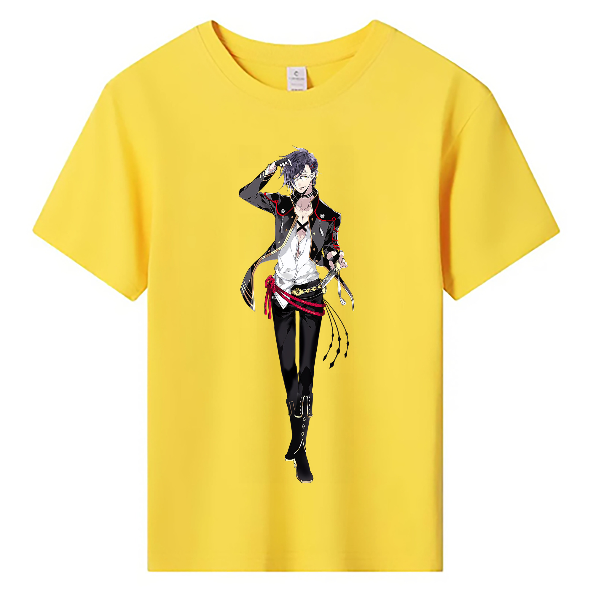 （画像用） 刀剣乱舞 Touken Ranbu 綿100％キッズTシャツ（フロントプリント）