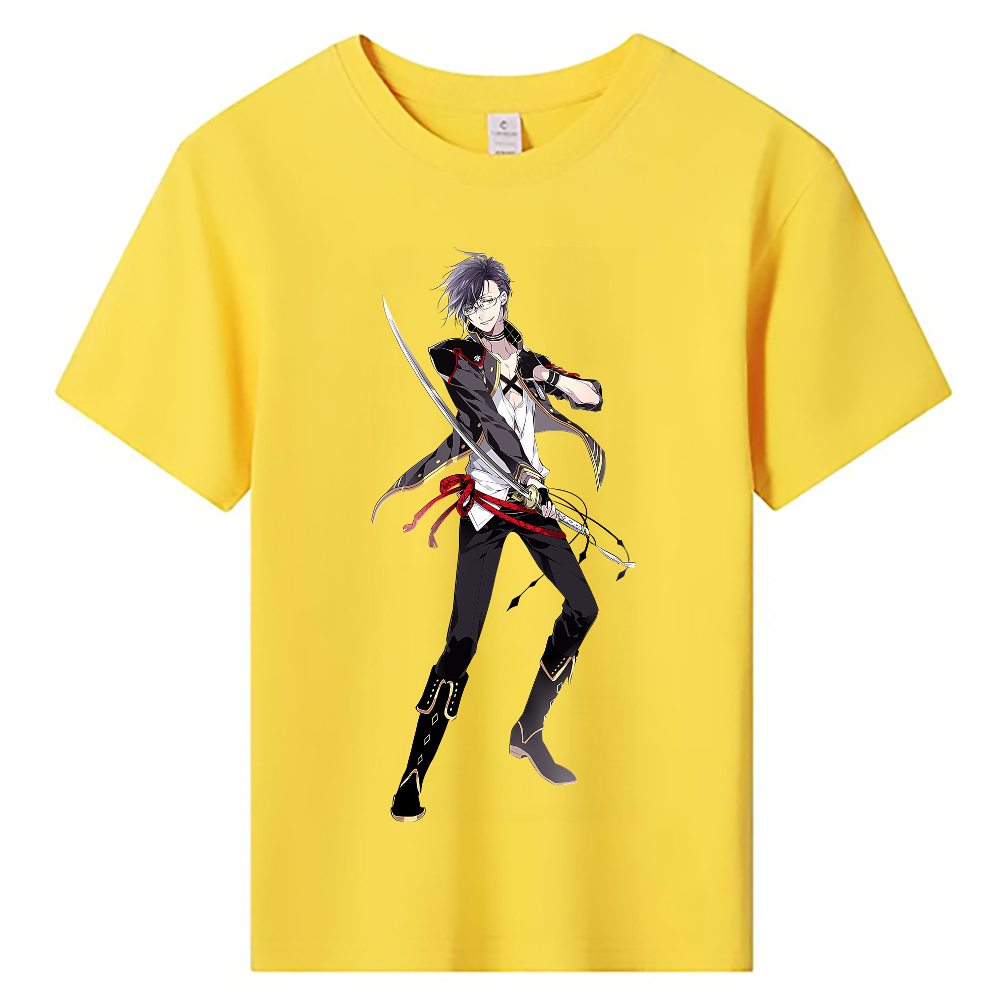 （画像用） 刀剣乱舞 Touken Ranbu 綿100％キッズTシャツ（フロントプリント）