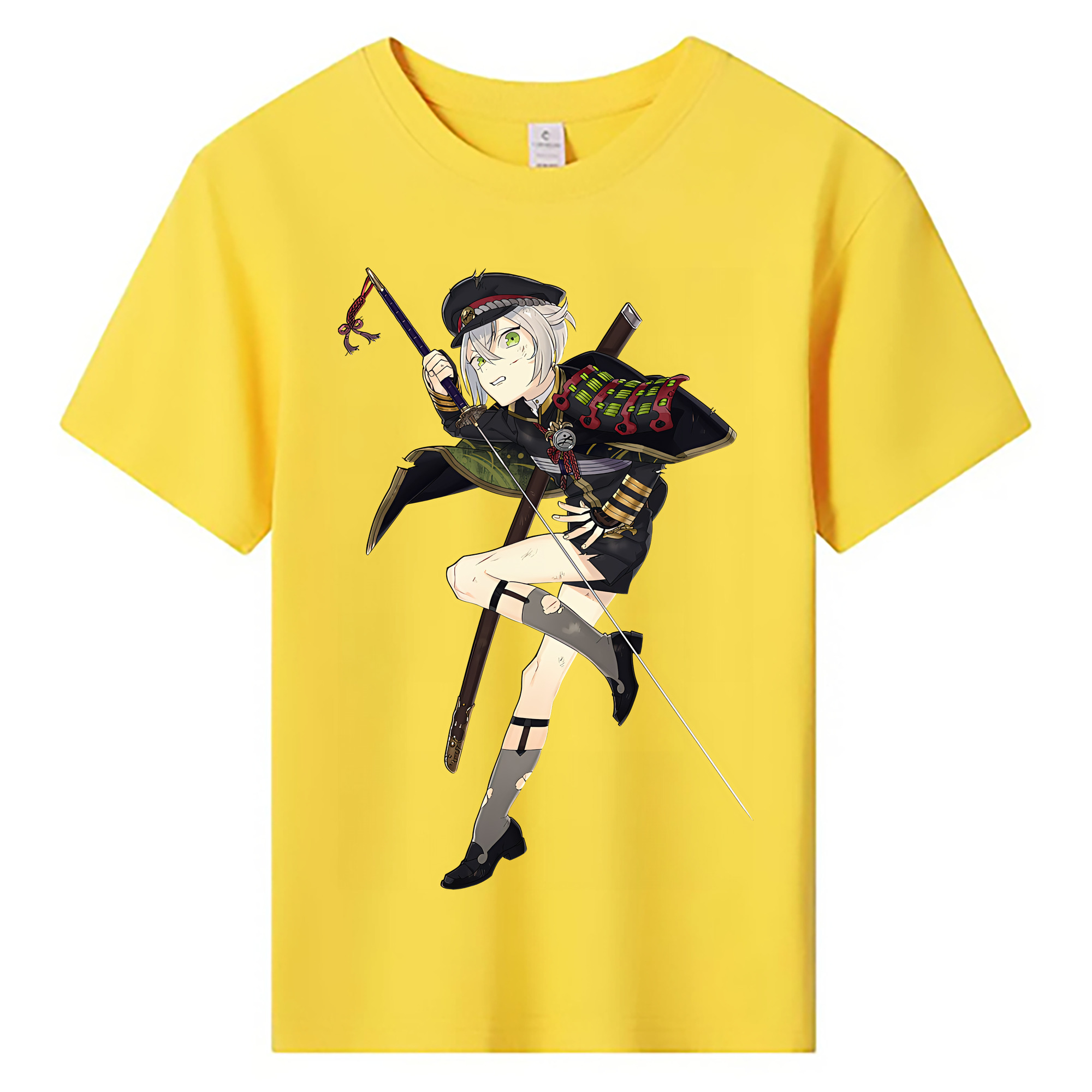（画像用） 刀剣乱舞 Touken Ranbu 綿100％キッズTシャツ（フロントプリント）