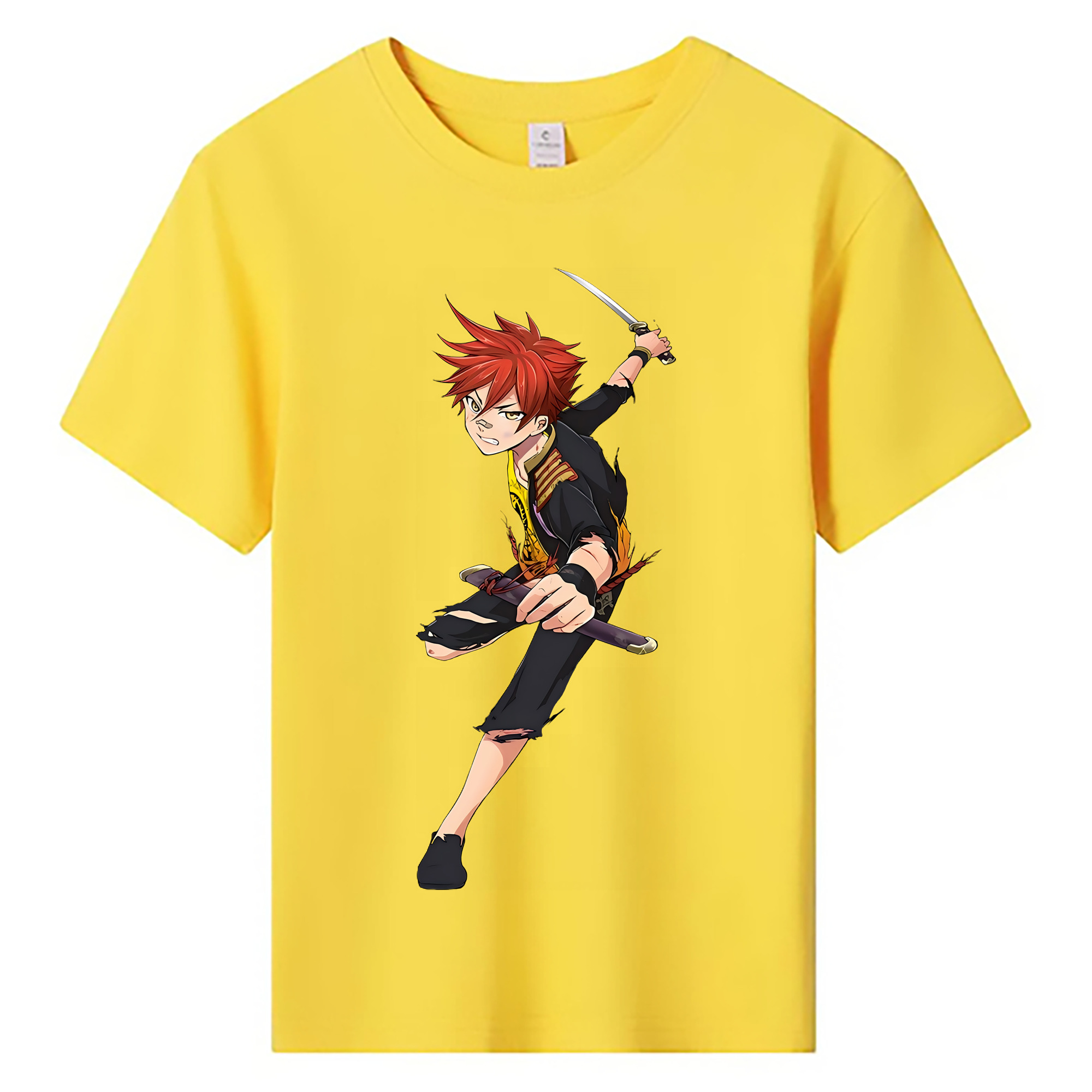 （画像用） 刀剣乱舞 Touken Ranbu 綿100％キッズTシャツ（フロントプリント）