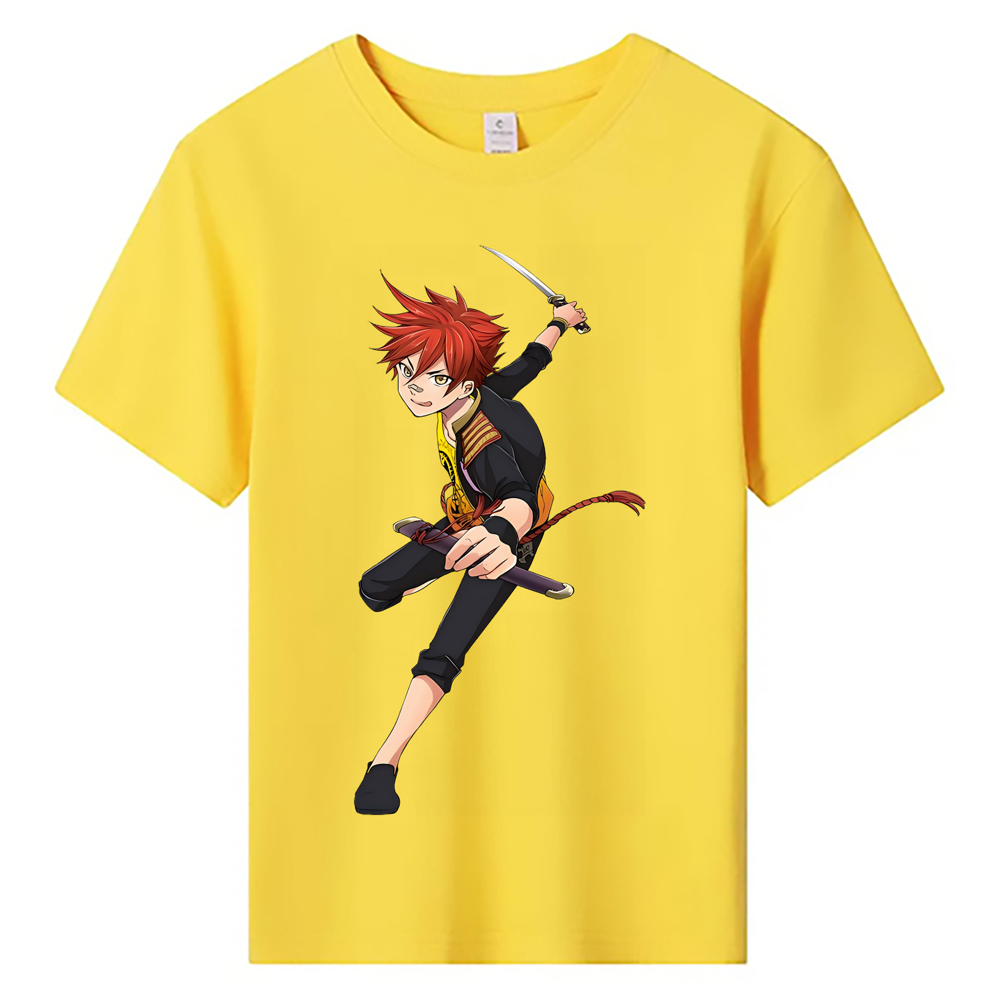 （画像用） 刀剣乱舞 Touken Ranbu 綿100％キッズTシャツ（フロントプリント）