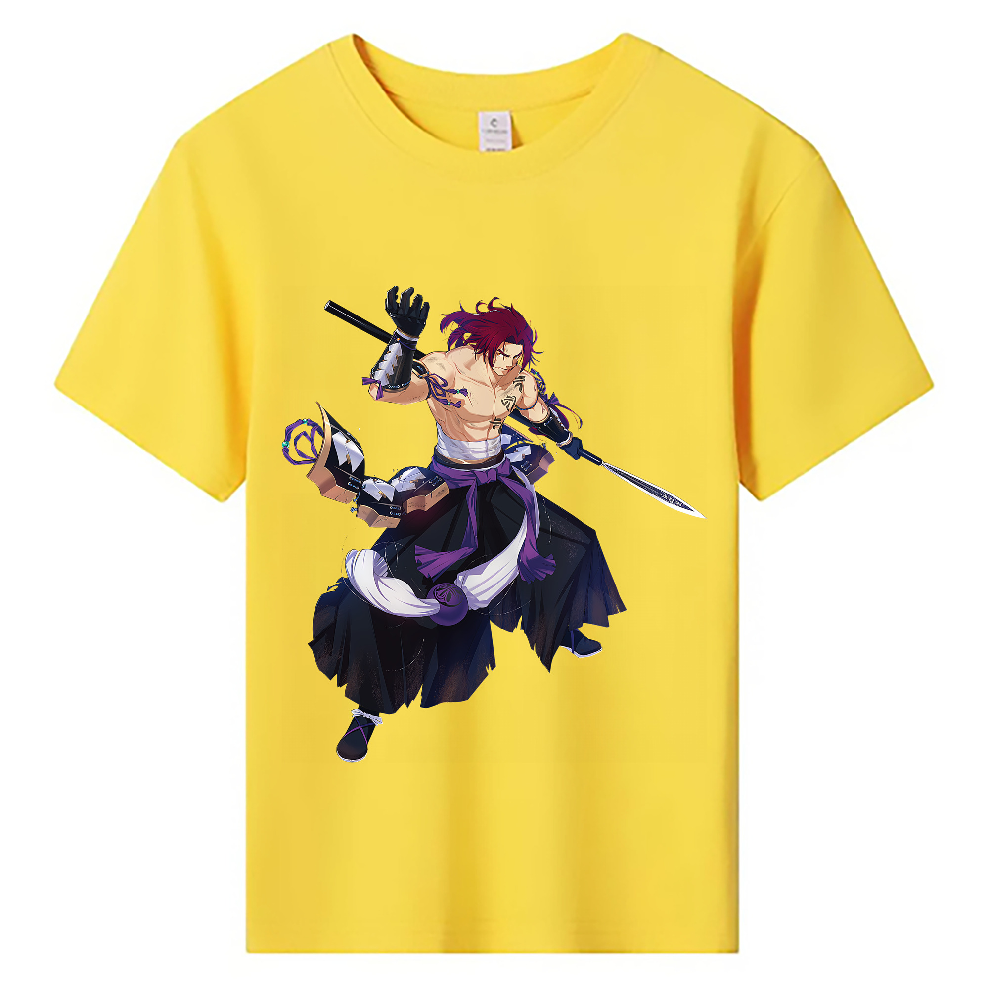 （画像用） 刀剣乱舞 Touken Ranbu 綿100％キッズTシャツ（フロントプリント）