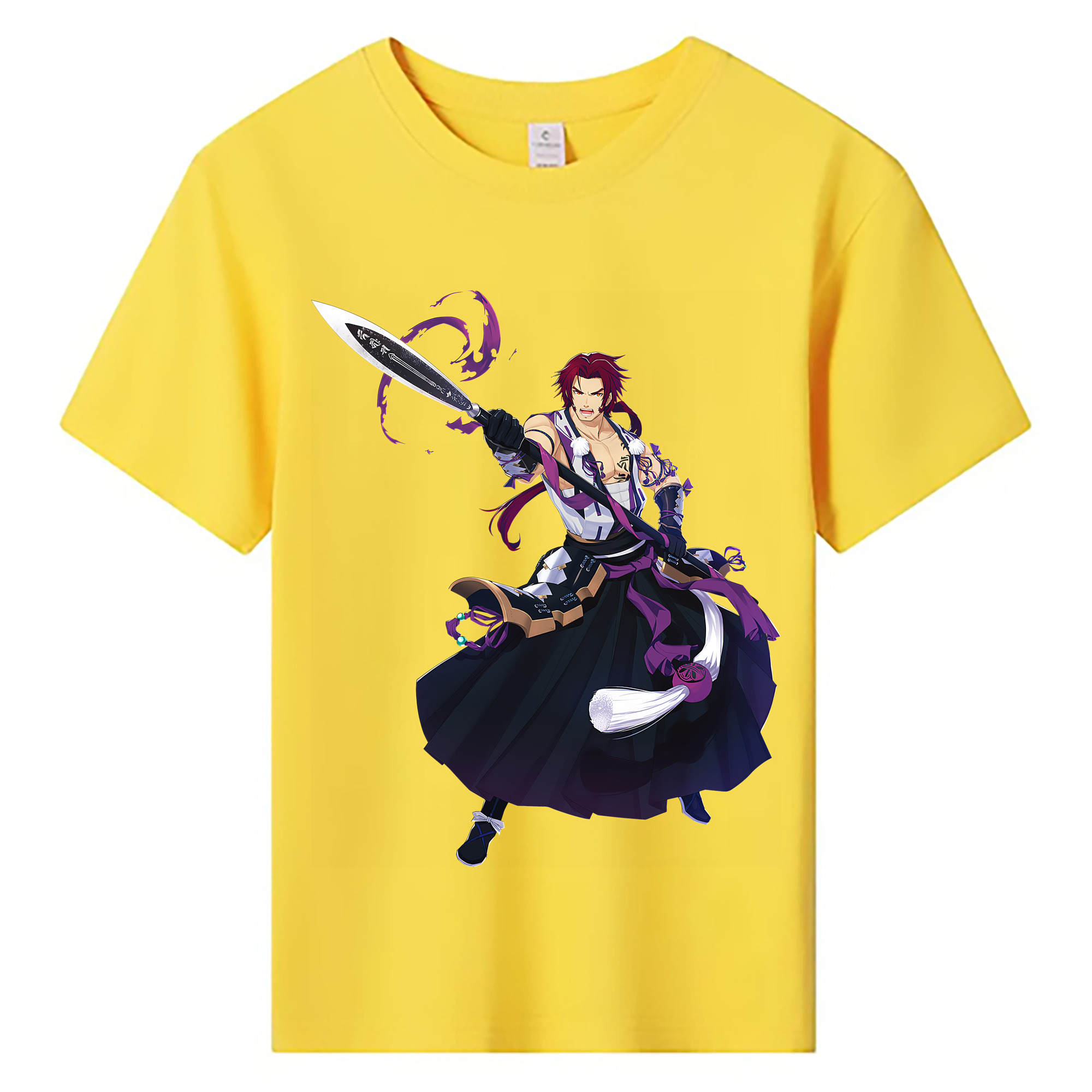 （画像用） 刀剣乱舞 Touken Ranbu 綿100％キッズTシャツ（フロントプリント）