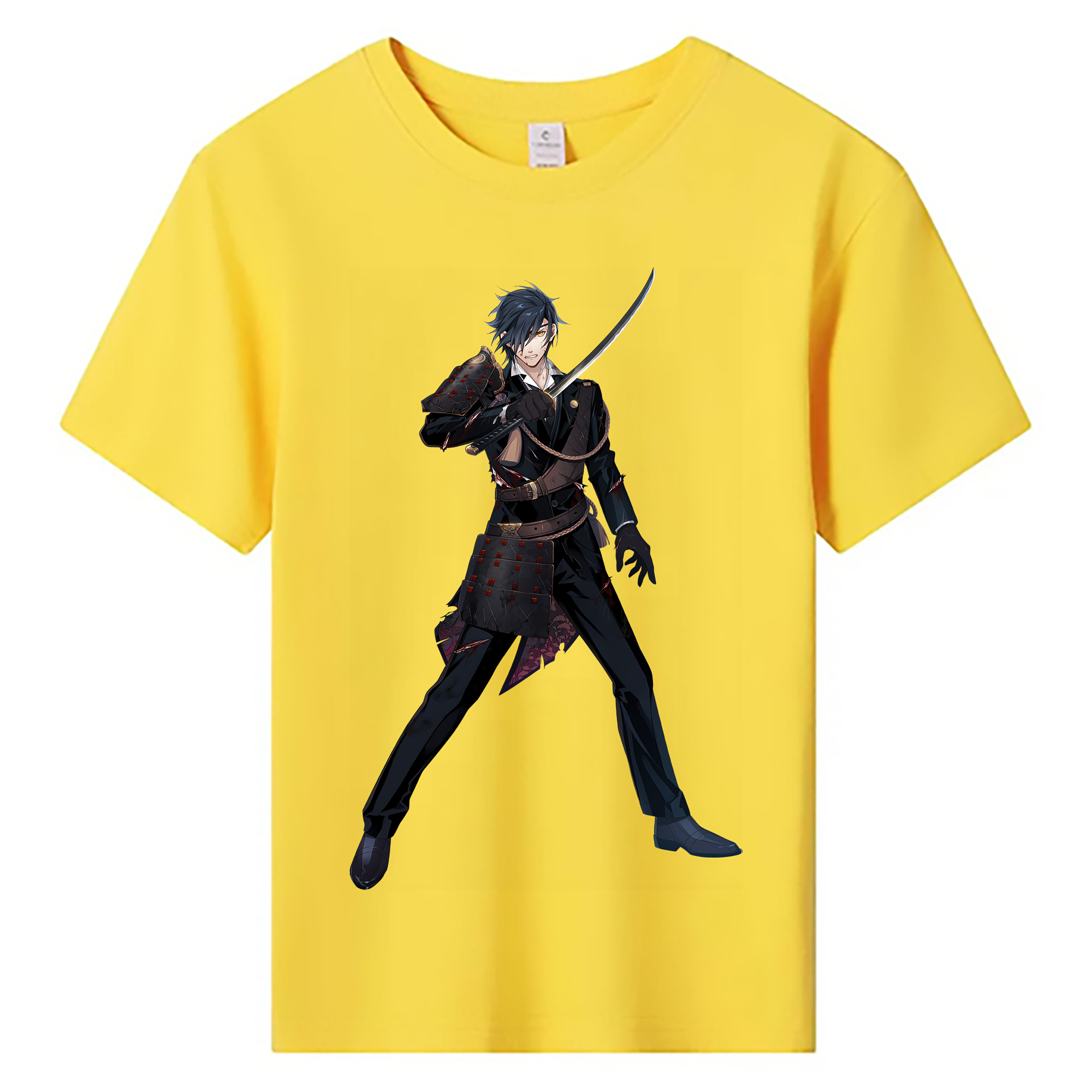 （画像用） 刀剣乱舞 Touken Ranbu 綿100％キッズTシャツ（フロントプリント）