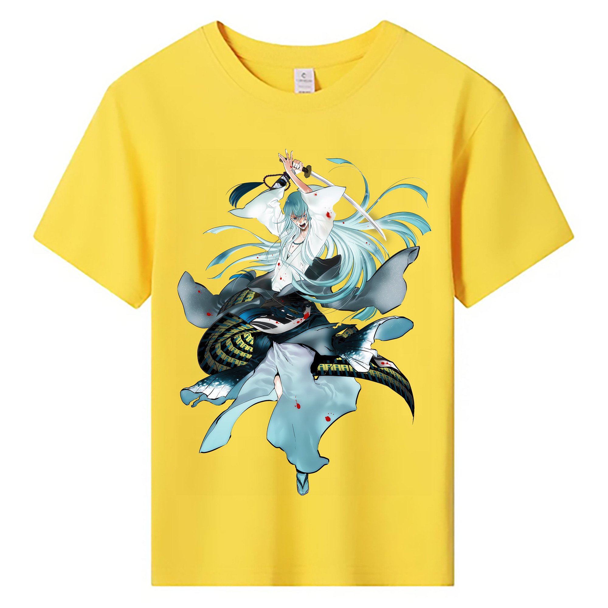 （画像用） 刀剣乱舞 Touken Ranbu 綿100％キッズTシャツ（フロントプリント）
