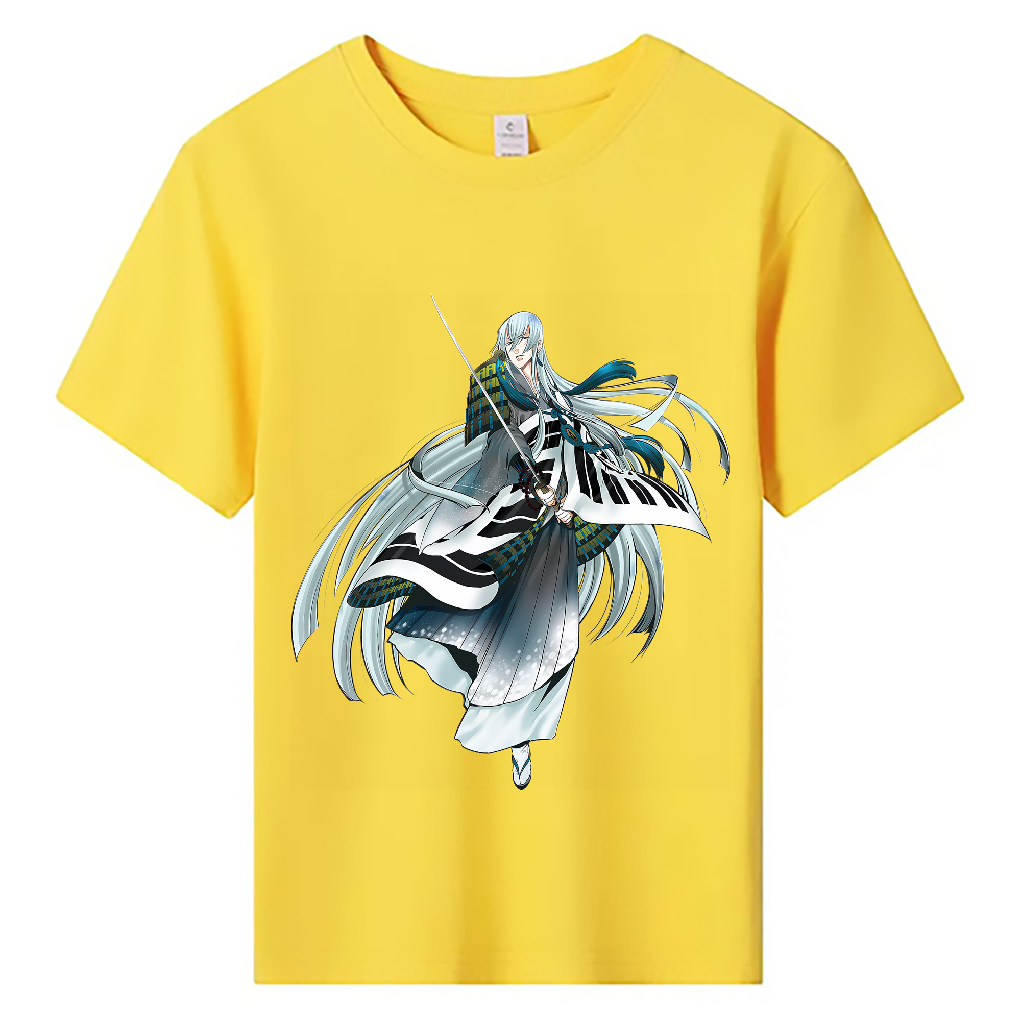 （画像用） 刀剣乱舞 Touken Ranbu 綿100％キッズTシャツ（フロントプリント）