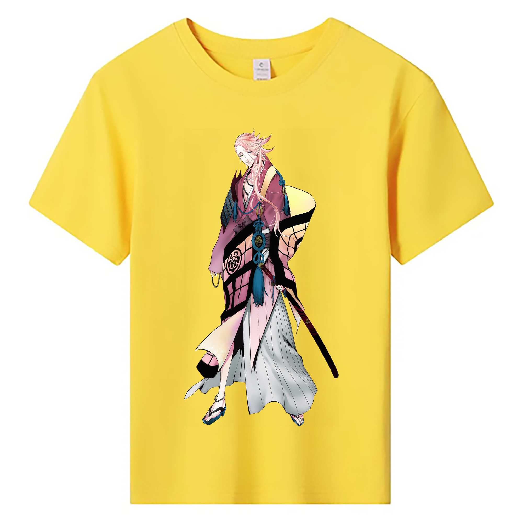（画像用） 刀剣乱舞 Touken Ranbu 綿100％キッズTシャツ（フロントプリント）