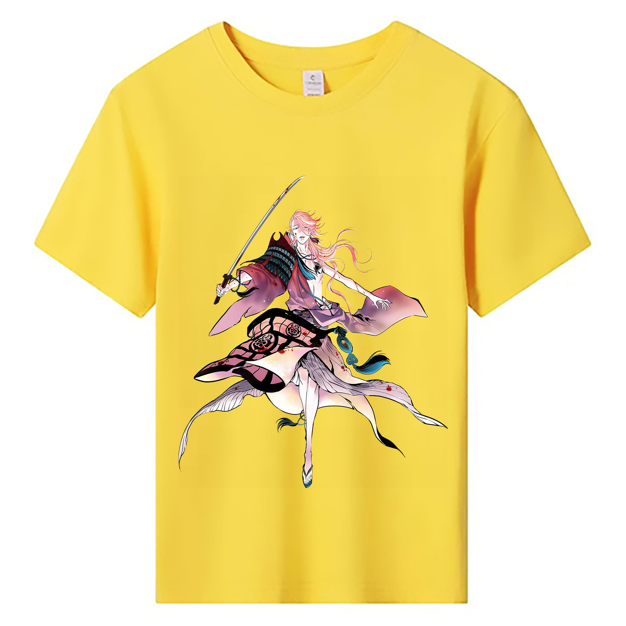 （画像用） 刀剣乱舞 Touken Ranbu 綿100％キッズTシャツ（フロントプリント）