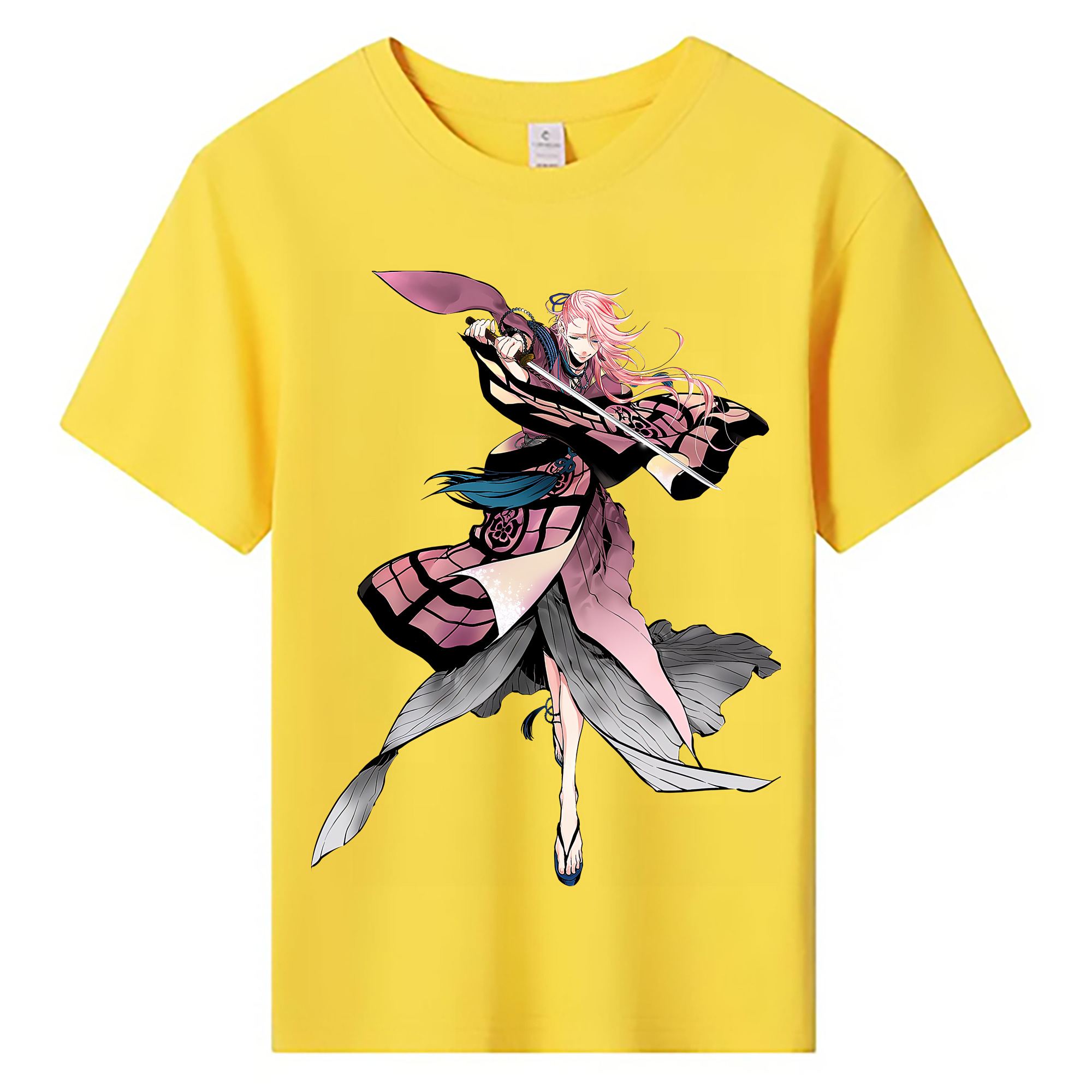 （画像用） 刀剣乱舞 Touken Ranbu 綿100％キッズTシャツ（フロントプリント）