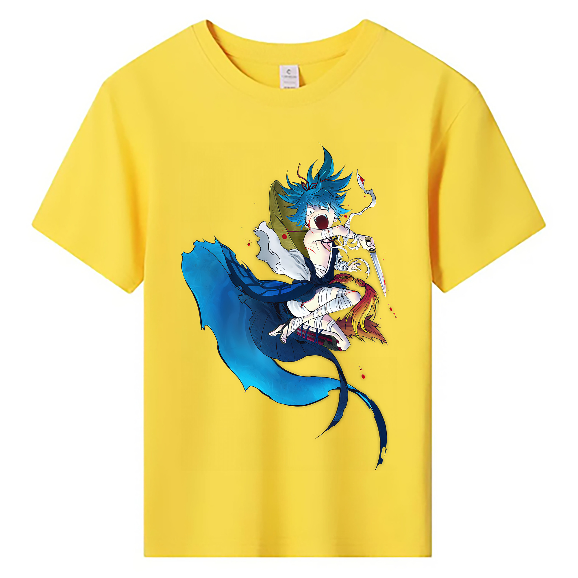 （画像用） 刀剣乱舞 Touken Ranbu 綿100％キッズTシャツ（フロントプリント）