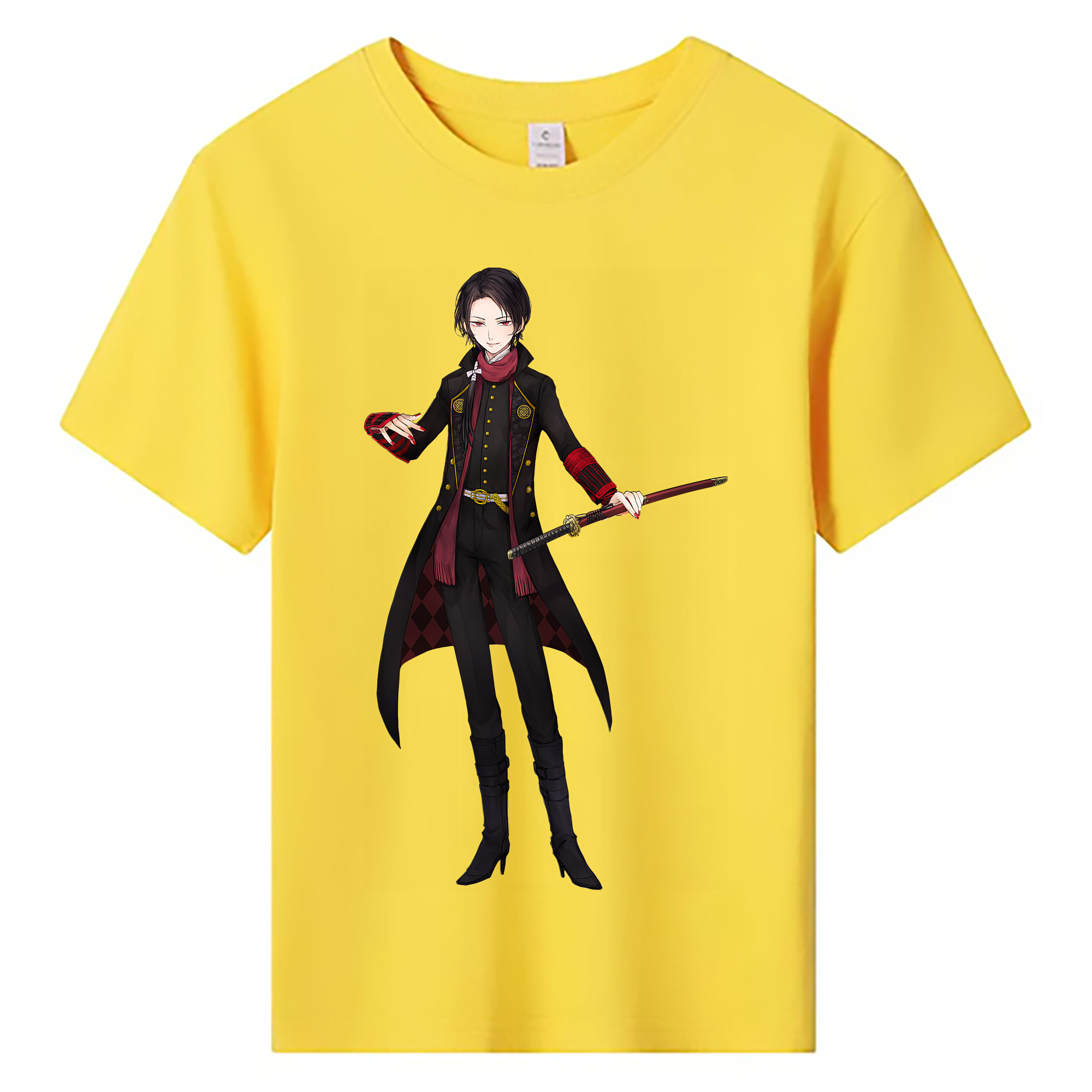 （画像用） 刀剣乱舞 Touken Ranbu 綿100％キッズTシャツ（フロントプリント）