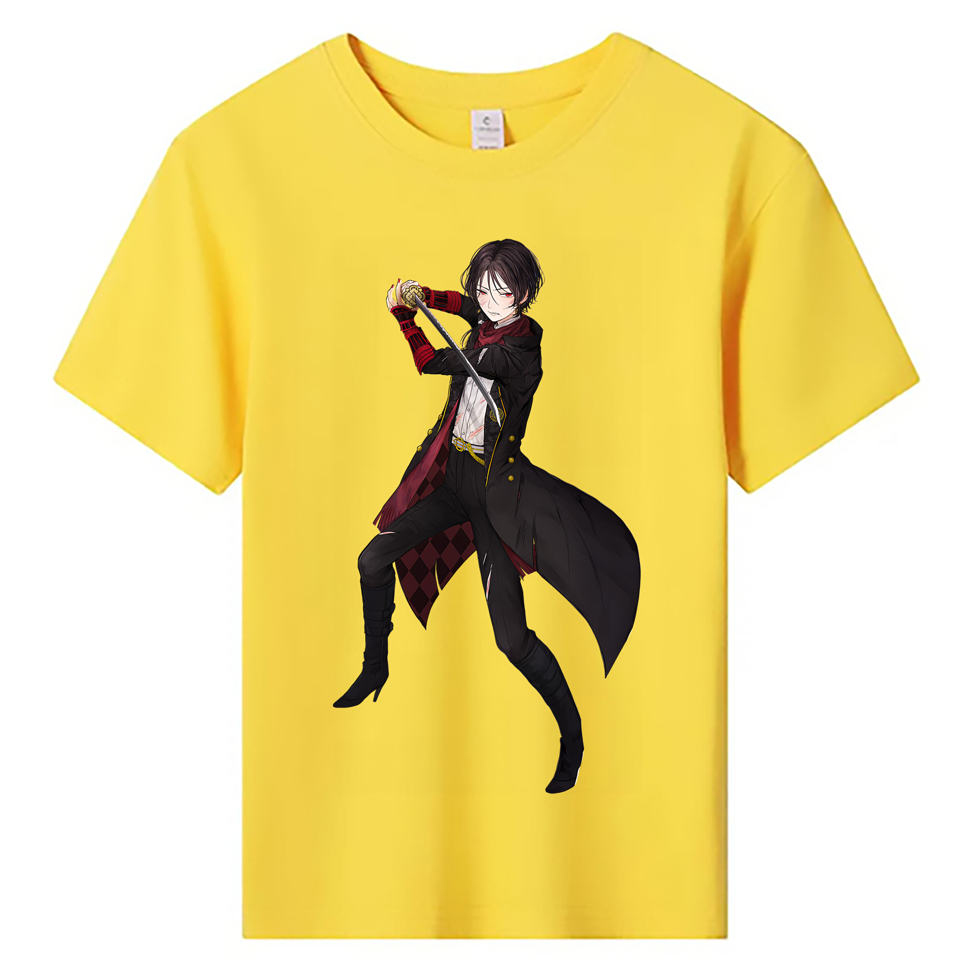 （画像用） 刀剣乱舞 Touken Ranbu 綿100％キッズTシャツ（フロントプリント）