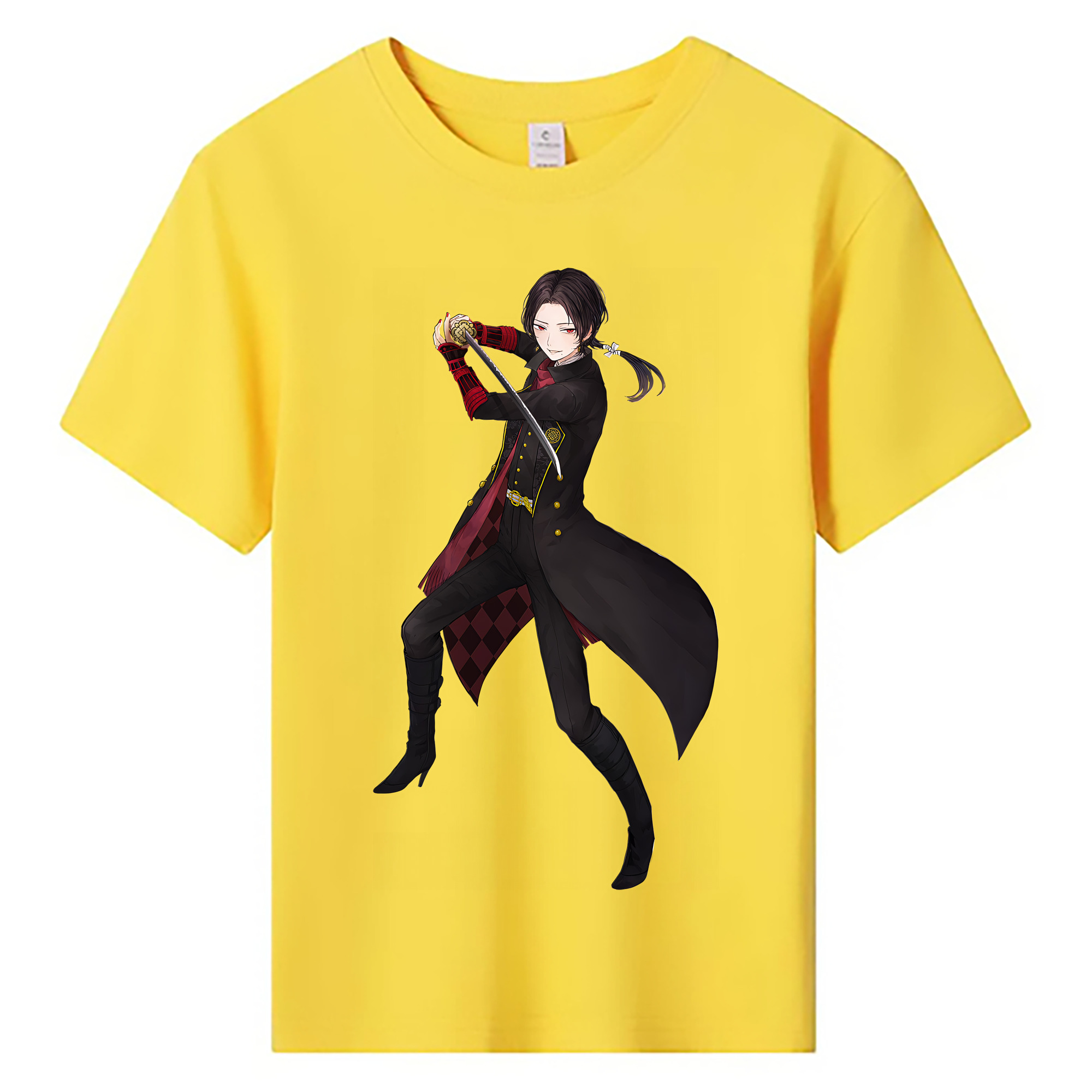（画像用） 刀剣乱舞 Touken Ranbu 綿100％キッズTシャツ（フロントプリント）