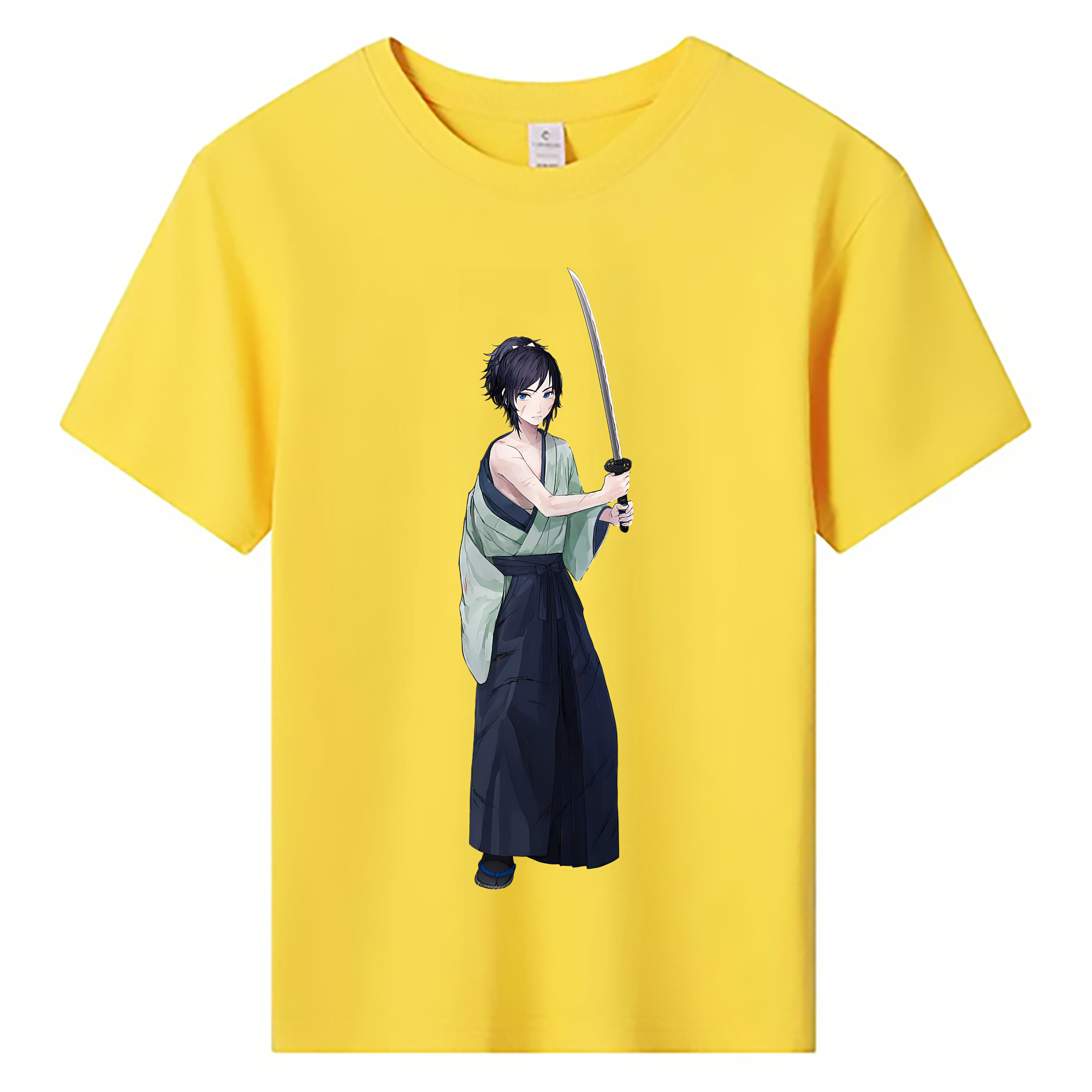 （画像用） 刀剣乱舞 Touken Ranbu 綿100％キッズTシャツ（フロントプリント）