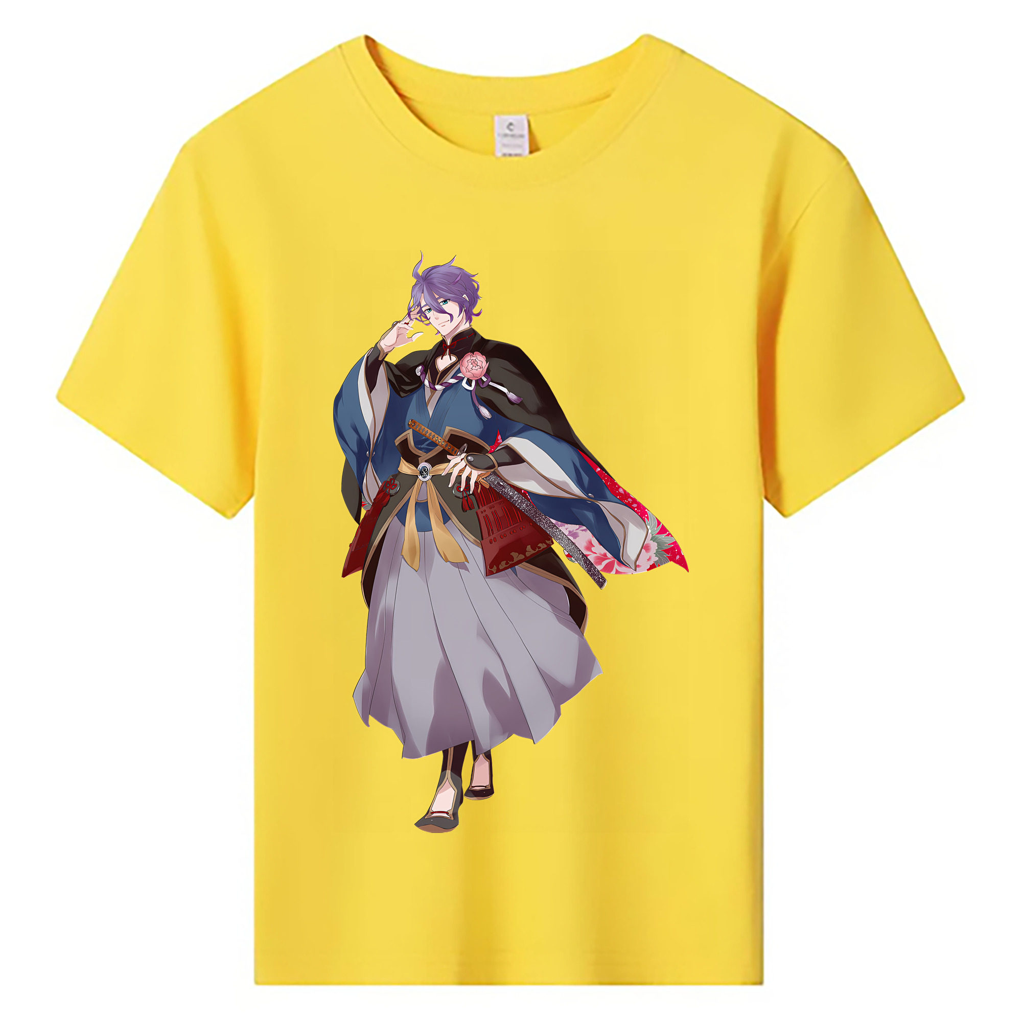 （画像用） 刀剣乱舞 Touken Ranbu 綿100％キッズTシャツ（フロントプリント）