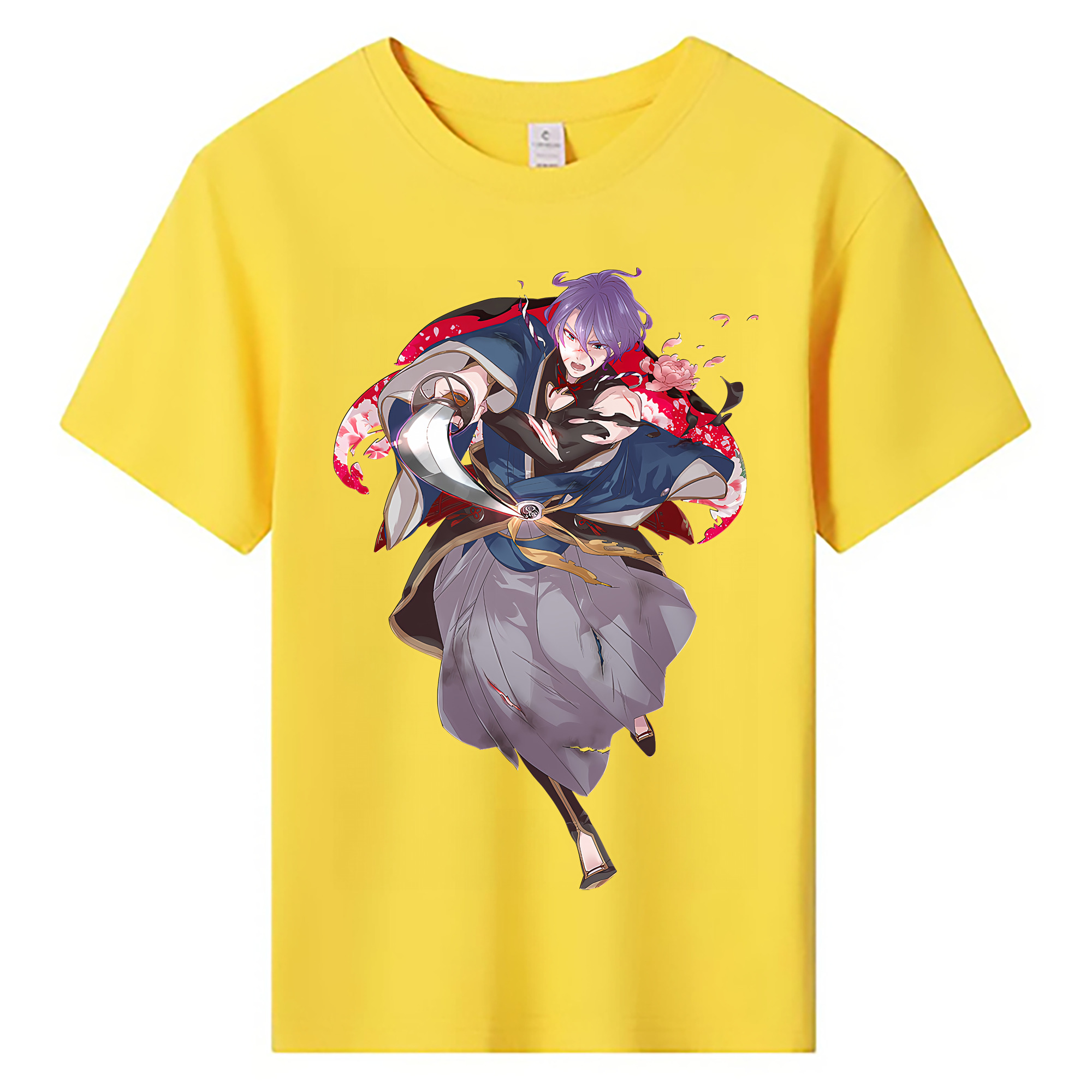 （画像用） 刀剣乱舞 Touken Ranbu 綿100％キッズTシャツ（フロントプリント）