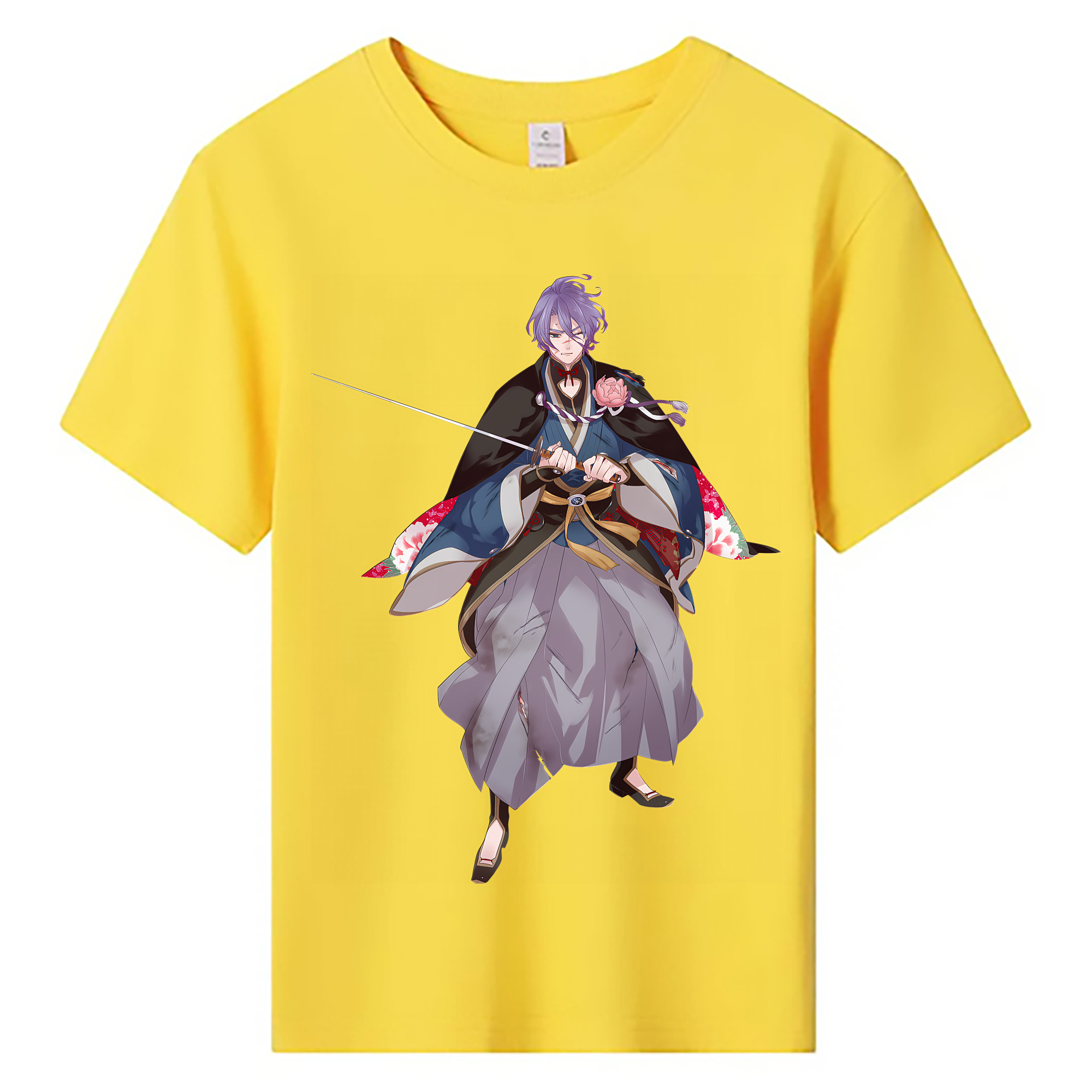 （画像用） 刀剣乱舞 Touken Ranbu 綿100％キッズTシャツ（フロントプリント）