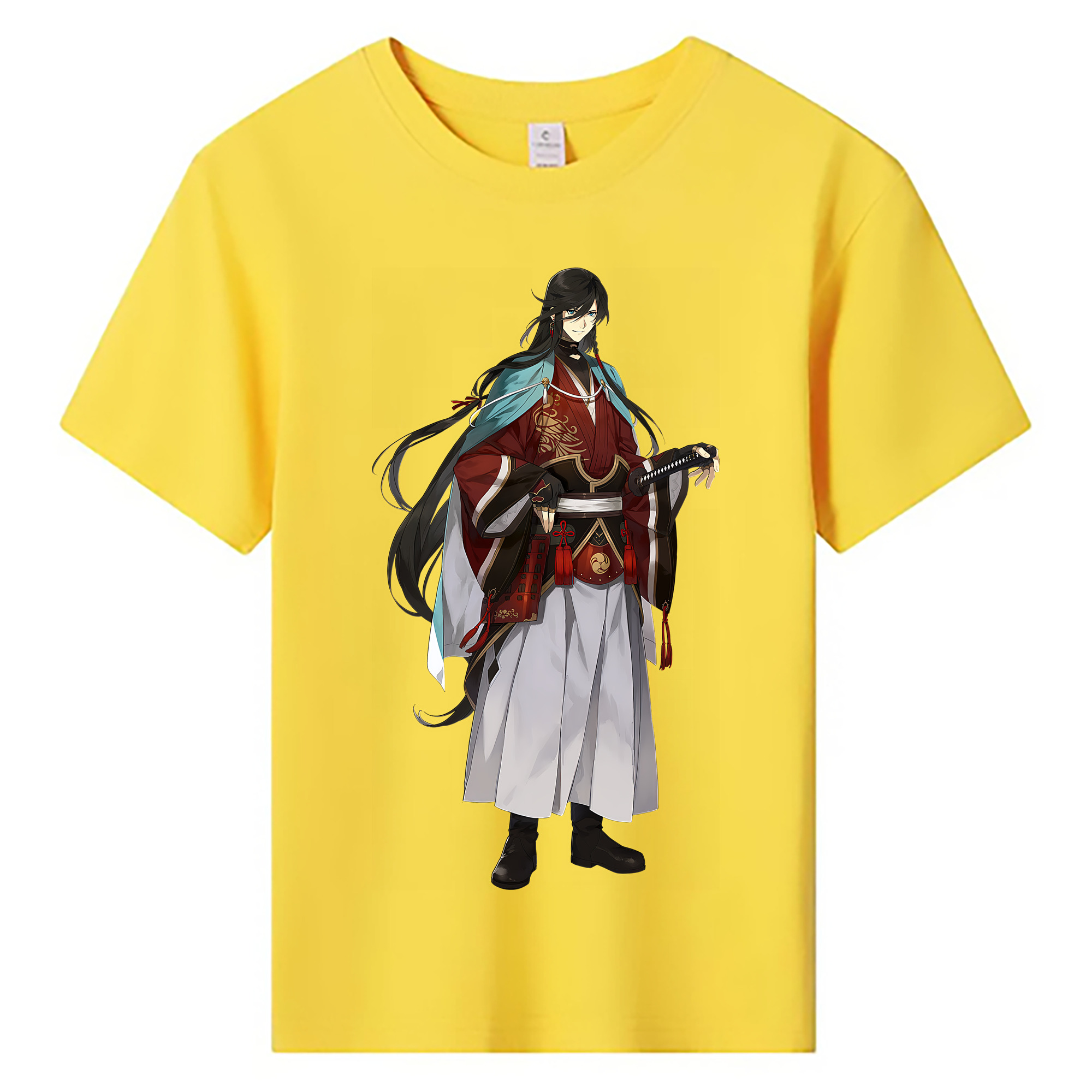 （画像用） 刀剣乱舞 Touken Ranbu 綿100％キッズTシャツ（フロントプリント）