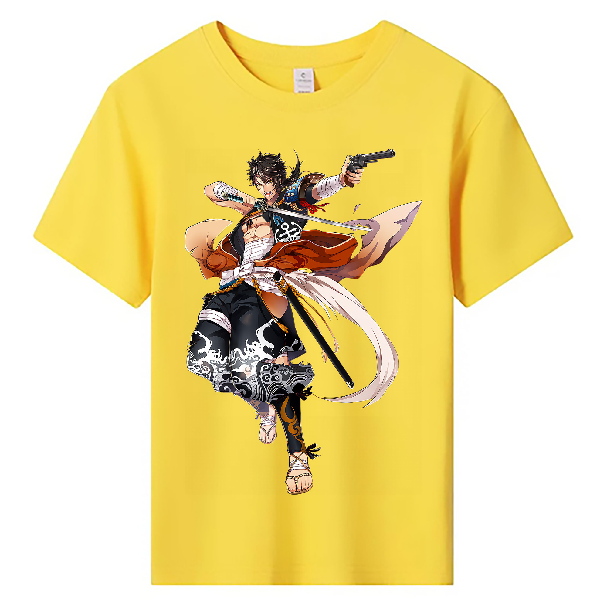 （画像用） 刀剣乱舞 Touken Ranbu 綿100％キッズTシャツ（フロントプリント）