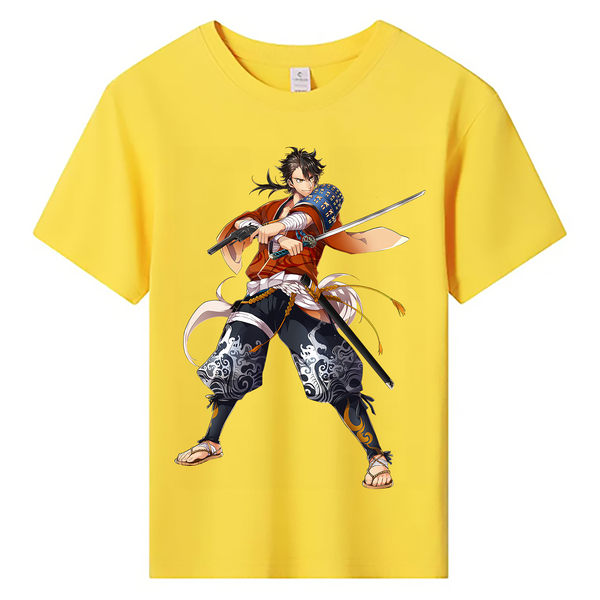 （画像用） 刀剣乱舞 Touken Ranbu 綿100％キッズTシャツ（フロントプリント）