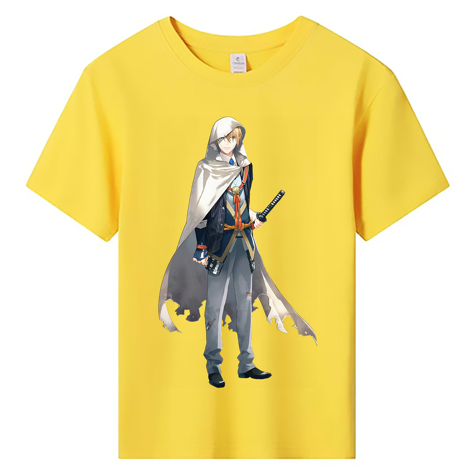 （画像用） 刀剣乱舞 Touken Ranbu 綿100％キッズTシャツ（フロントプリント）