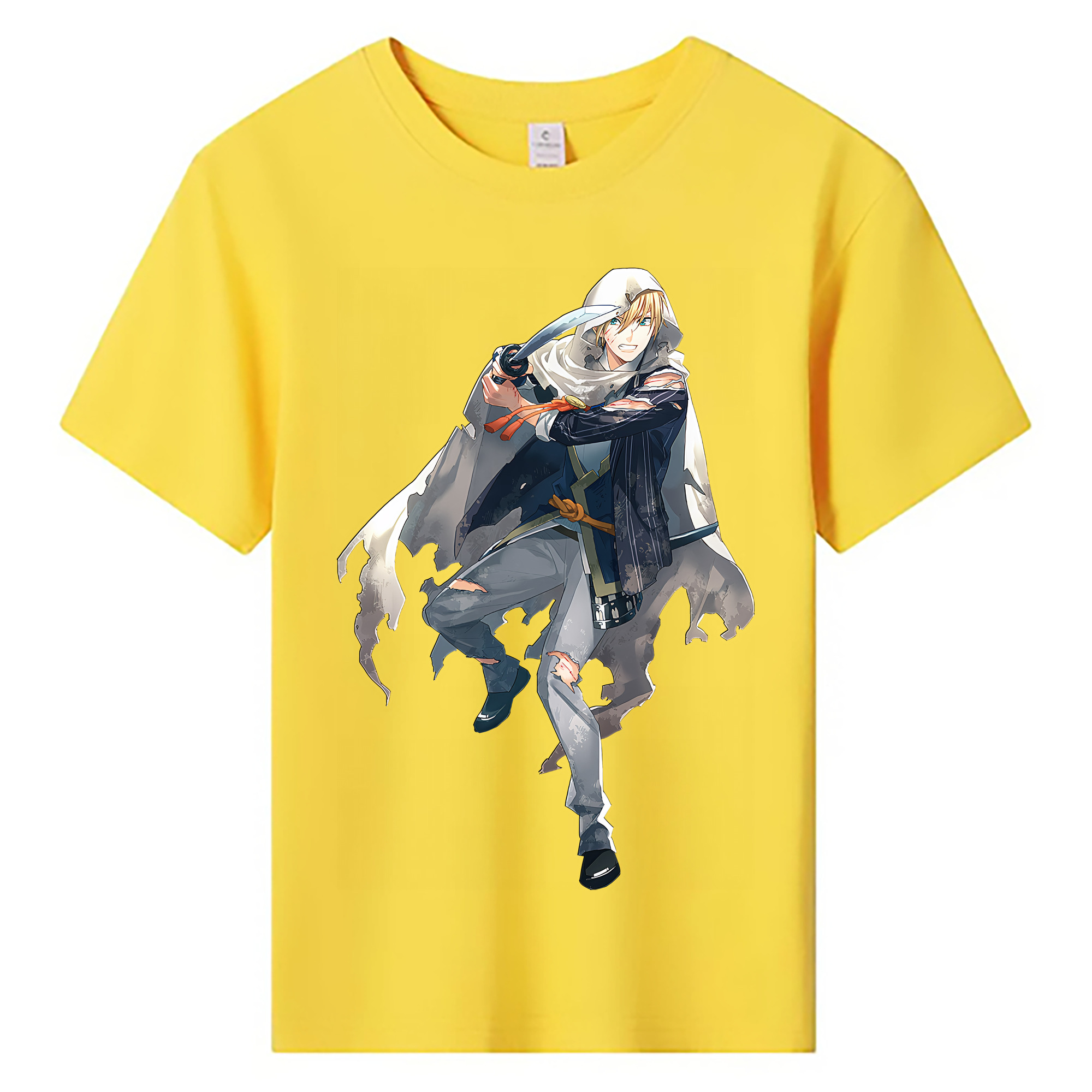 （画像用） 刀剣乱舞 Touken Ranbu 綿100％キッズTシャツ（フロントプリント）