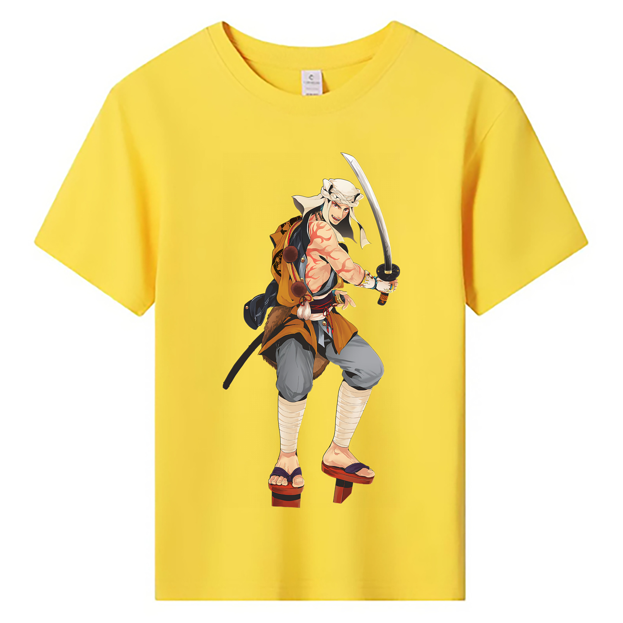 （画像用） 刀剣乱舞 Touken Ranbu 綿100％キッズTシャツ（フロントプリント）