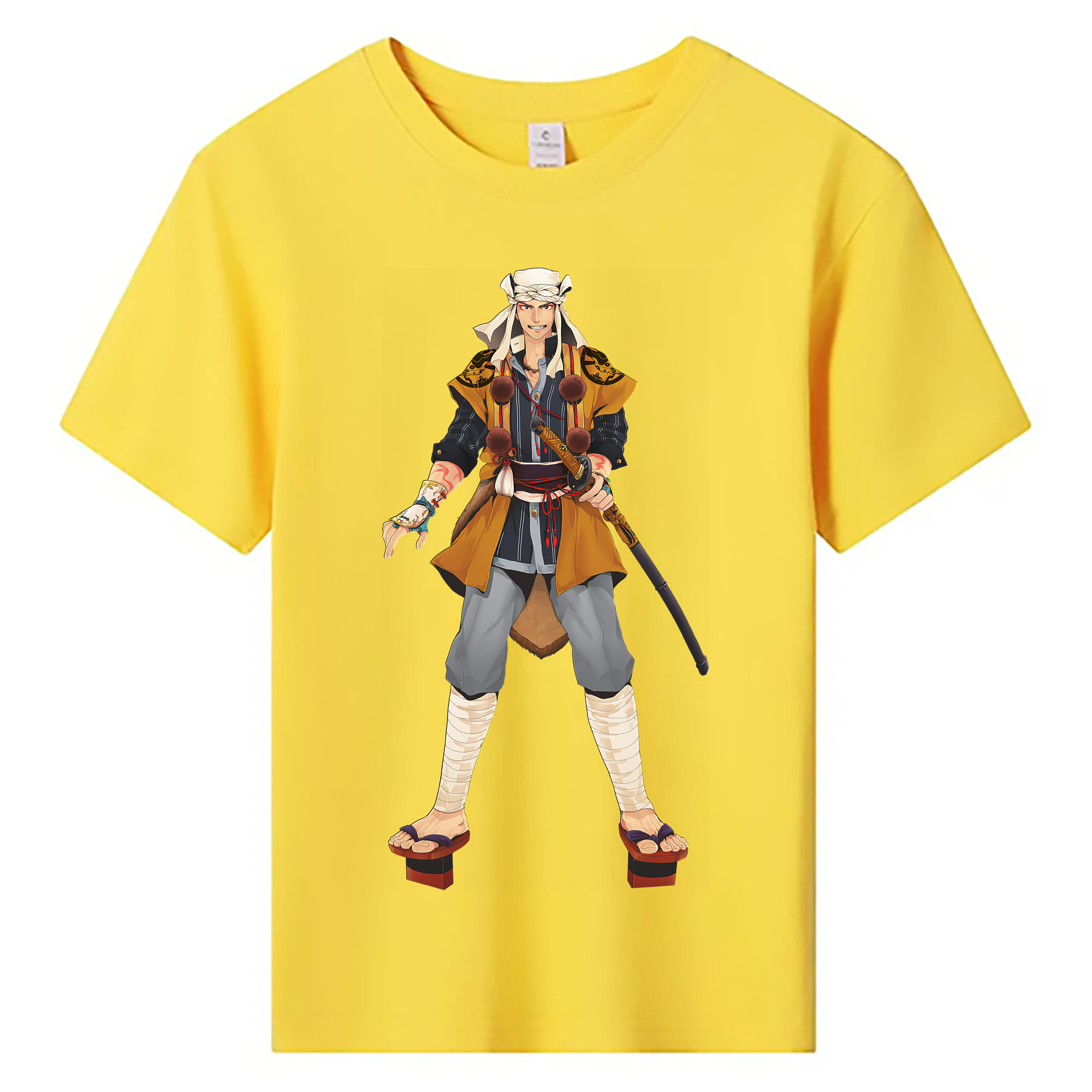 （画像用） 刀剣乱舞 Touken Ranbu 綿100％キッズTシャツ（フロントプリント）