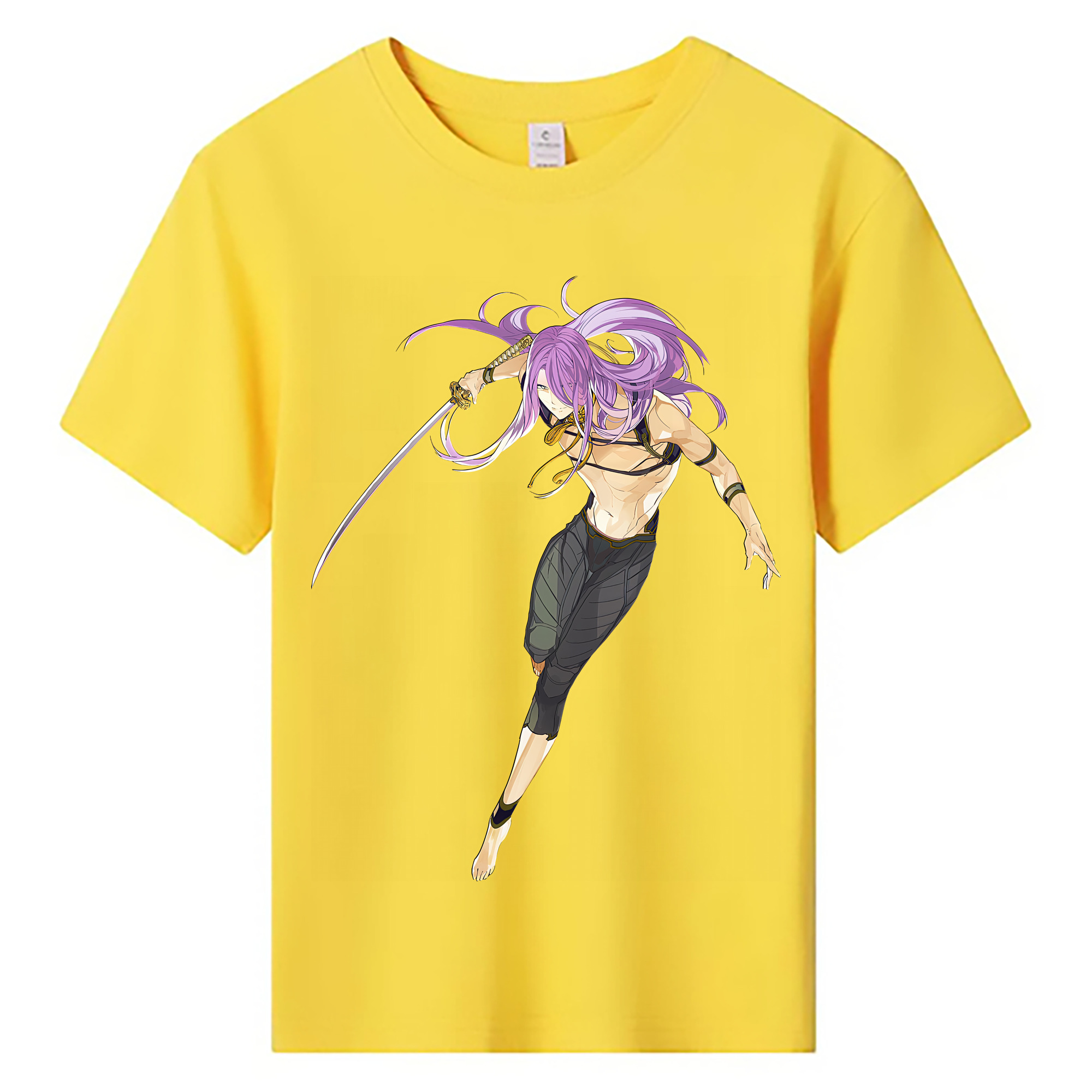 （画像用） 刀剣乱舞 Touken Ranbu 綿100％キッズTシャツ（フロントプリント）