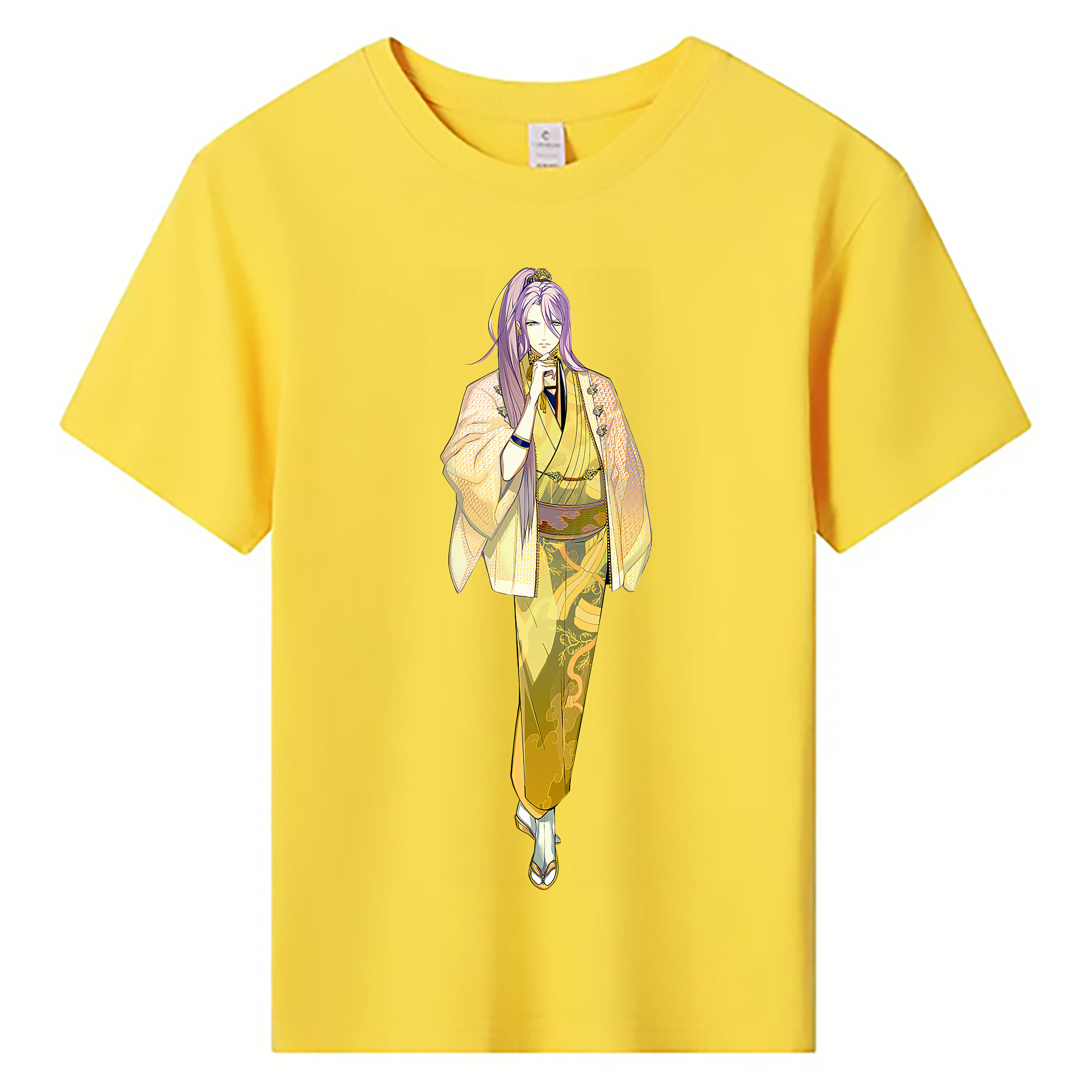 （画像用） 刀剣乱舞 Touken Ranbu 綿100％キッズTシャツ（フロントプリント）