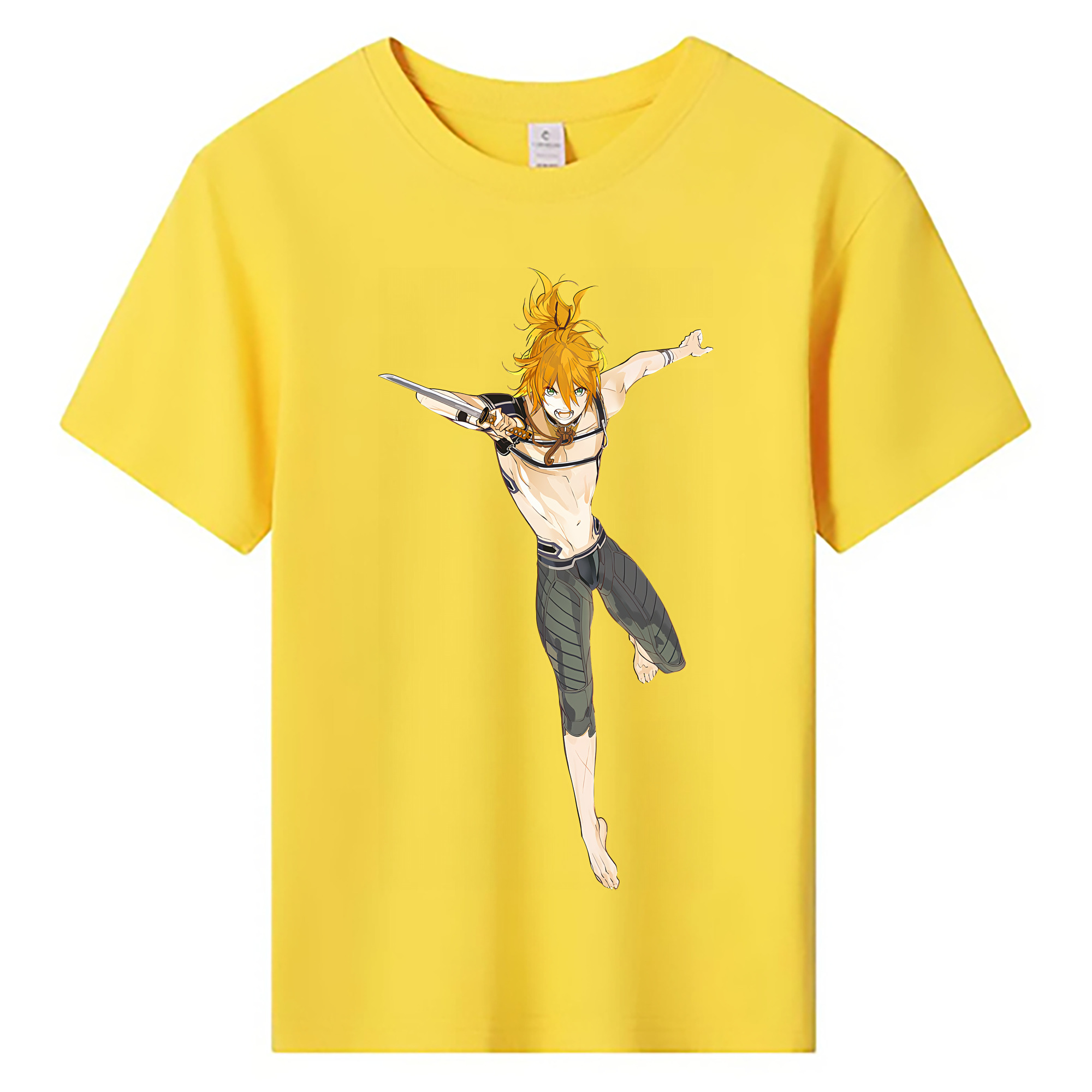 （画像用） 刀剣乱舞 Touken Ranbu 綿100％キッズTシャツ（フロントプリント）