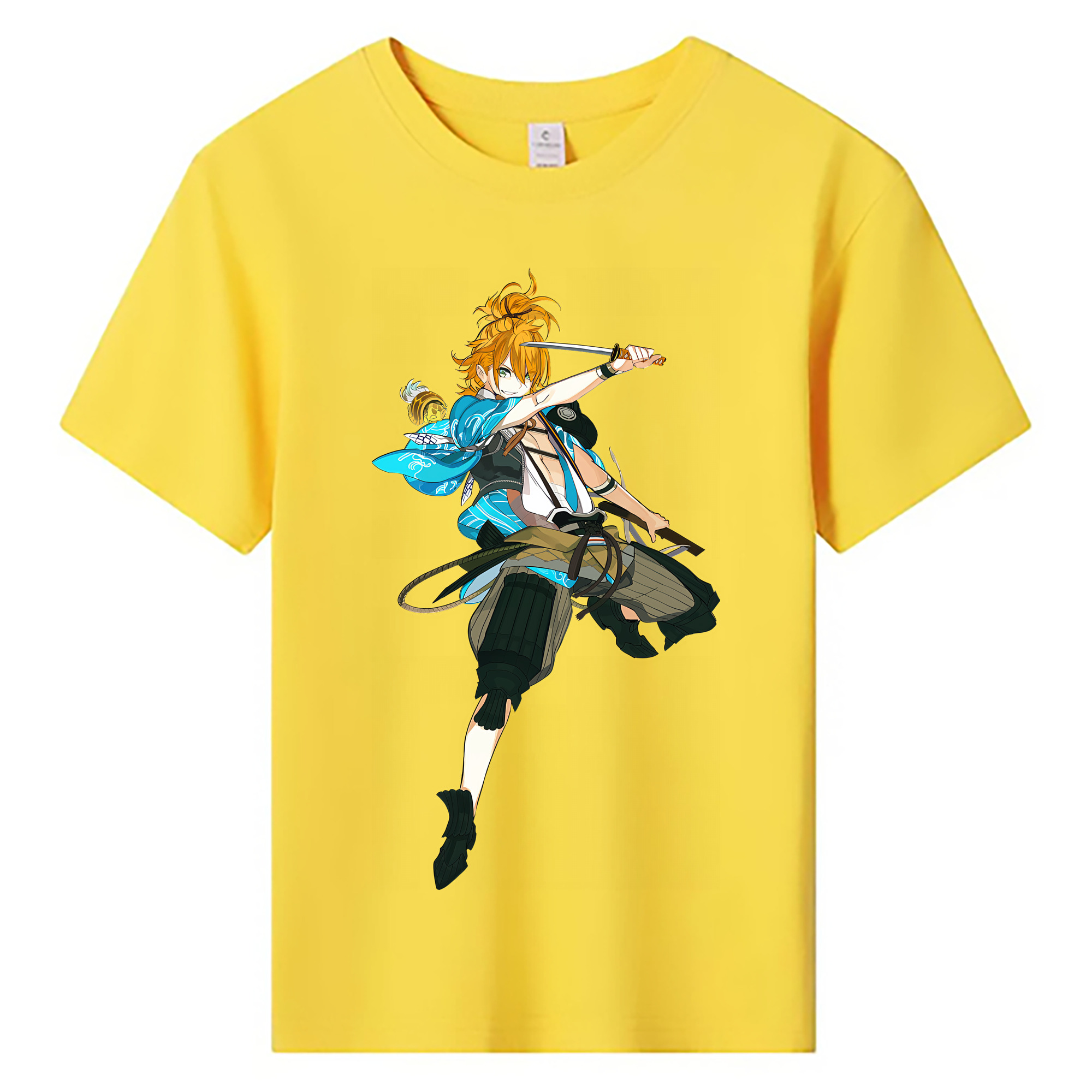 （画像用） 刀剣乱舞 Touken Ranbu 綿100％キッズTシャツ（フロントプリント）