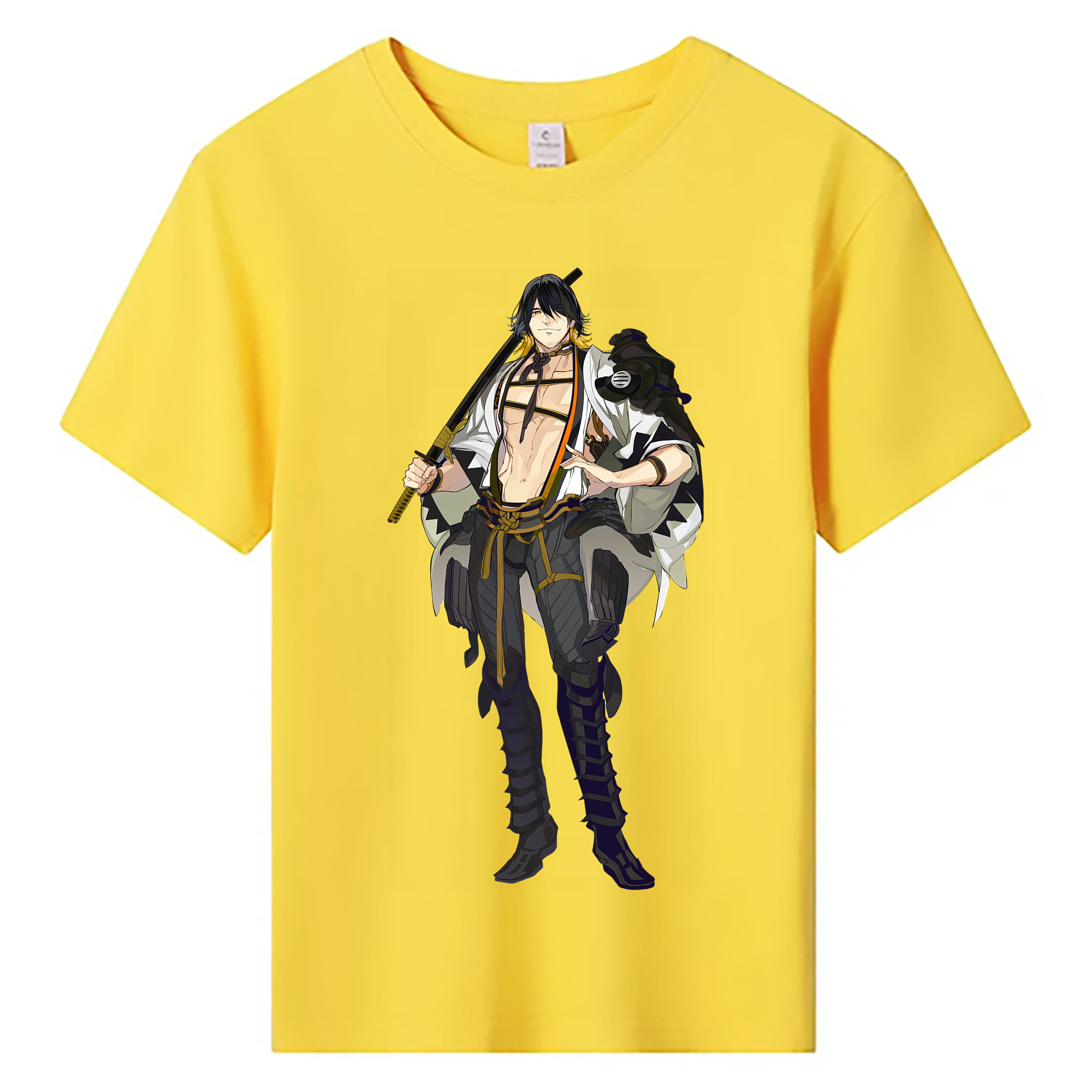 （画像用） 刀剣乱舞 Touken Ranbu 綿100％キッズTシャツ（フロントプリント）