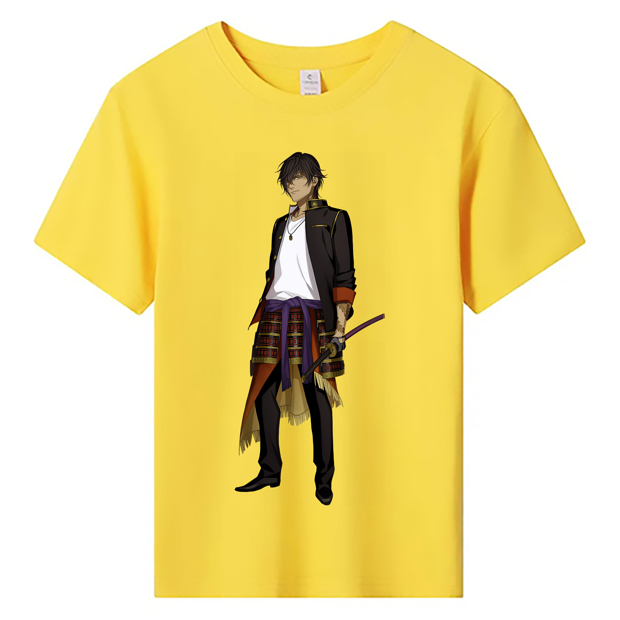 （画像用） 刀剣乱舞 Touken Ranbu 綿100％キッズTシャツ（フロントプリント）
