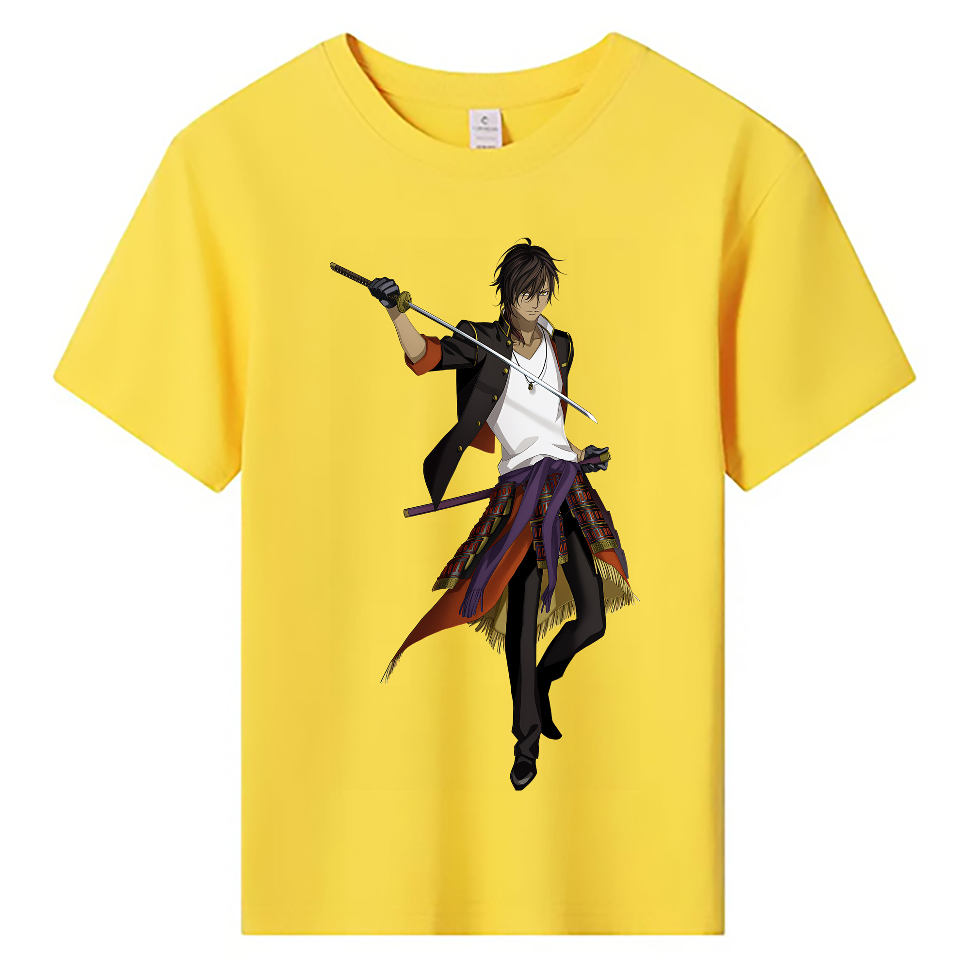 （画像用） 刀剣乱舞 Touken Ranbu 綿100％キッズTシャツ（フロントプリント）
